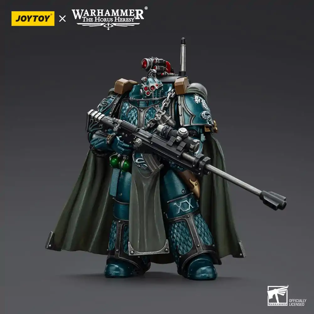 Warhammer The Horus Heresy Figurka akcji Alpha Legion Exodus The One who is Many With Sniper Rifle And Power Dagger 12 cm zdjęcie produktu
