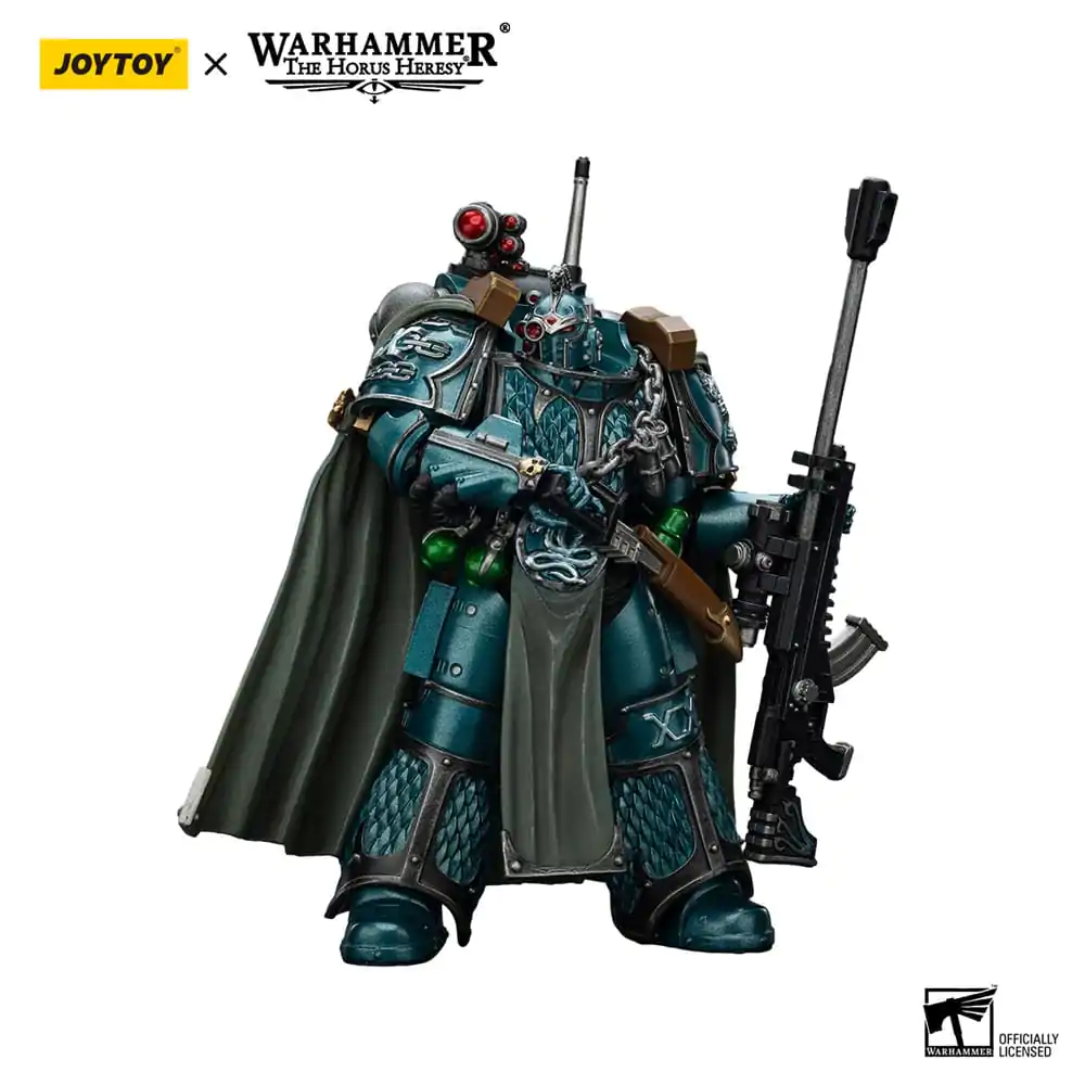 Warhammer The Horus Heresy Figurka akcji Alpha Legion Exodus The One who is Many With Sniper Rifle And Power Dagger 12 cm zdjęcie produktu