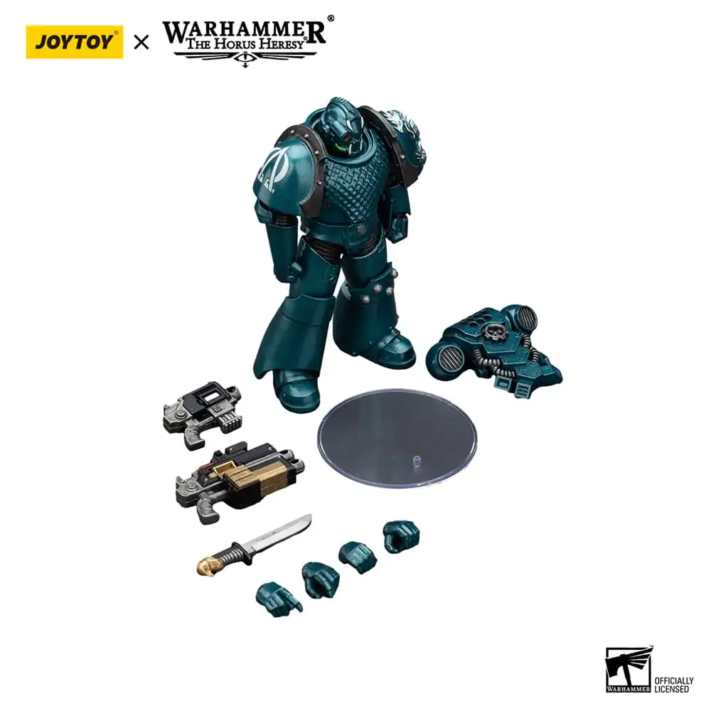 Warhammer The Horus Heresy Figurka Akcji Alpha Legion Head hunter With Banestrike Combi-Bolter And Power Dagger 12 cm zdjęcie produktu