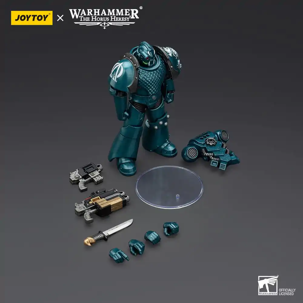 Warhammer The Horus Heresy Figurka Akcji Alpha Legion Head hunter With Banestrike Combi-Bolter And Power Dagger 12 cm zdjęcie produktu