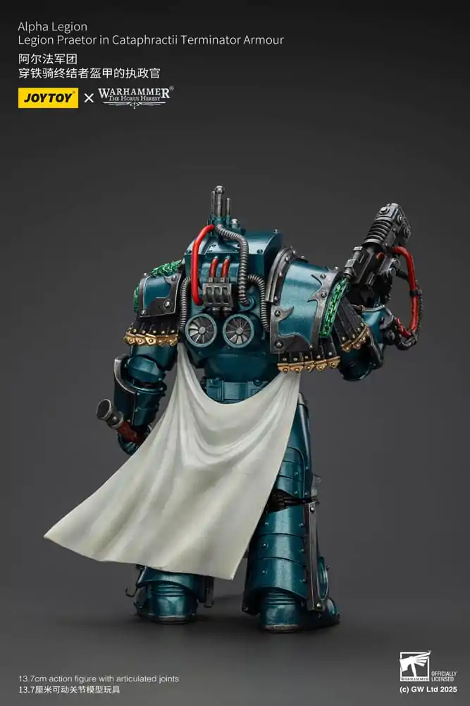 Warhammer The Horus Heresy Figurka Akcji Alpha Legion Legion Praetor in Cataphractii Terminator Armour 14 cm zdjęcie produktu