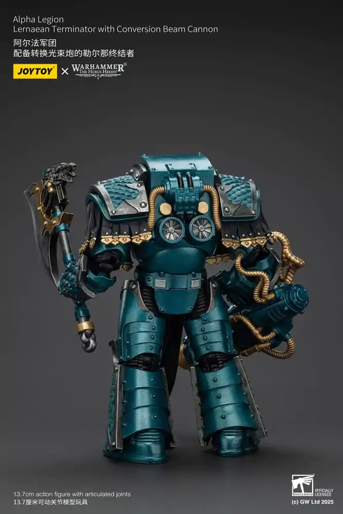 Warhammer The Horus Heresy figurka akcji Alpha Legion Lernaean Terminator with Conversion Beam Cannon 14 cm zdjęcie produktu