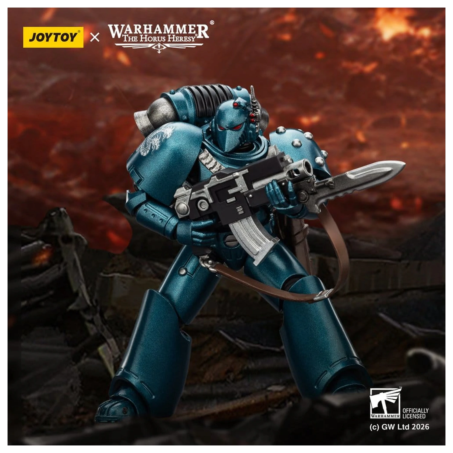 Warhammer The Horus Heresy figurka Alpha Legion MKVI Taktyczny Legionista 12 cm zdjęcie produktu