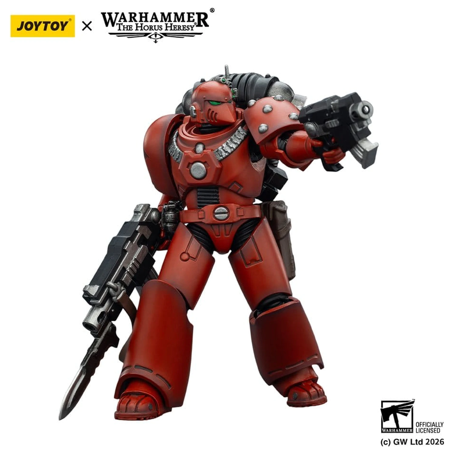 Warhammer The Horus Heresy figurka akcji Blood Angels MKVI Tactical Legionary 12 cm zdjęcie produktu