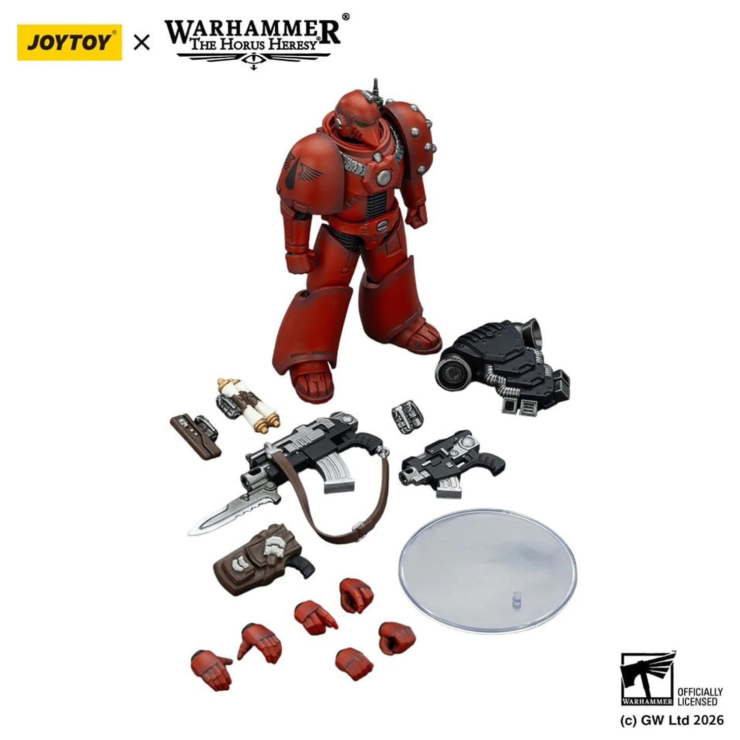 Warhammer The Horus Heresy figurka akcji Blood Angels MKVI Tactical Legionary 12 cm zdjęcie produktu