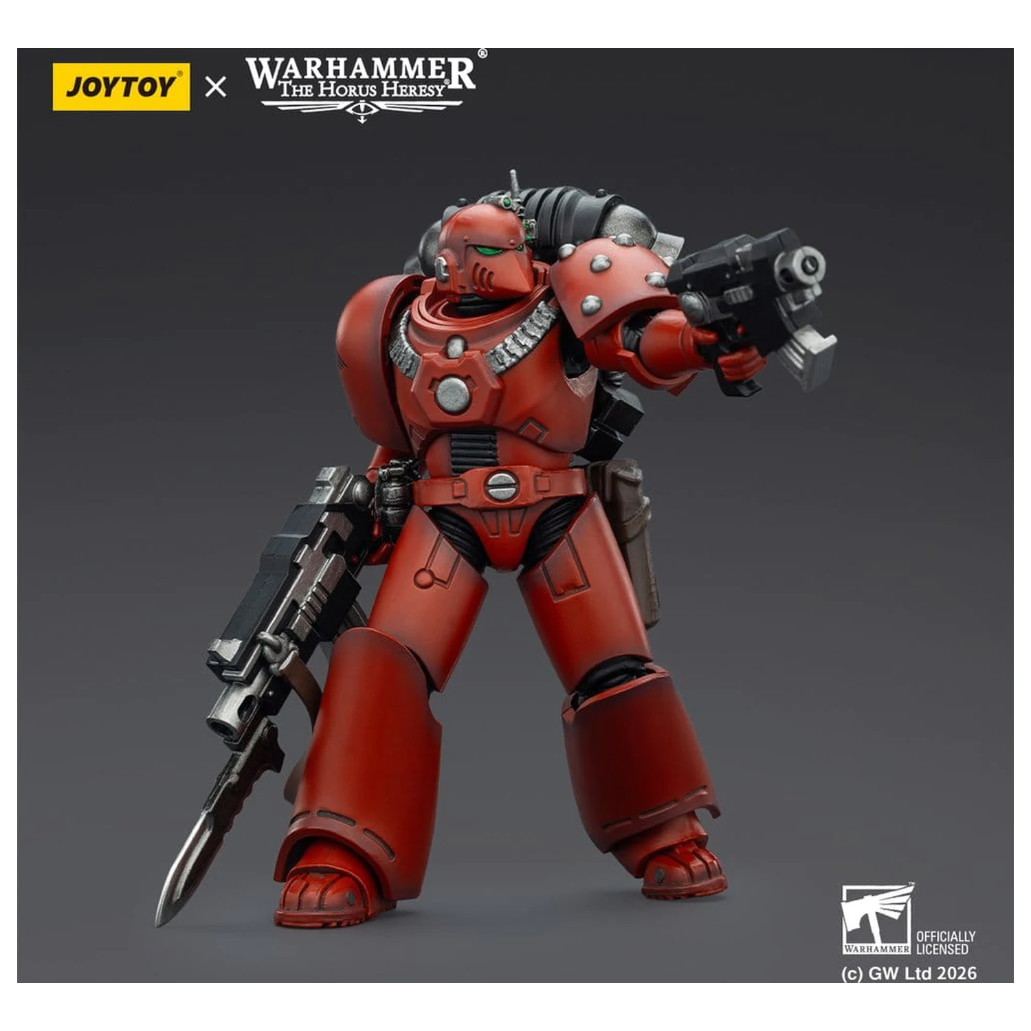 Warhammer The Horus Heresy figurka akcji Blood Angels MKVI Tactical Legionary 12 cm zdjęcie produktu