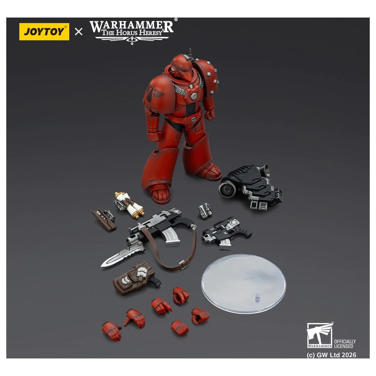Warhammer The Horus Heresy figurka akcji Blood Angels MKVI Tactical Legionary 12 cm zdjęcie produktu