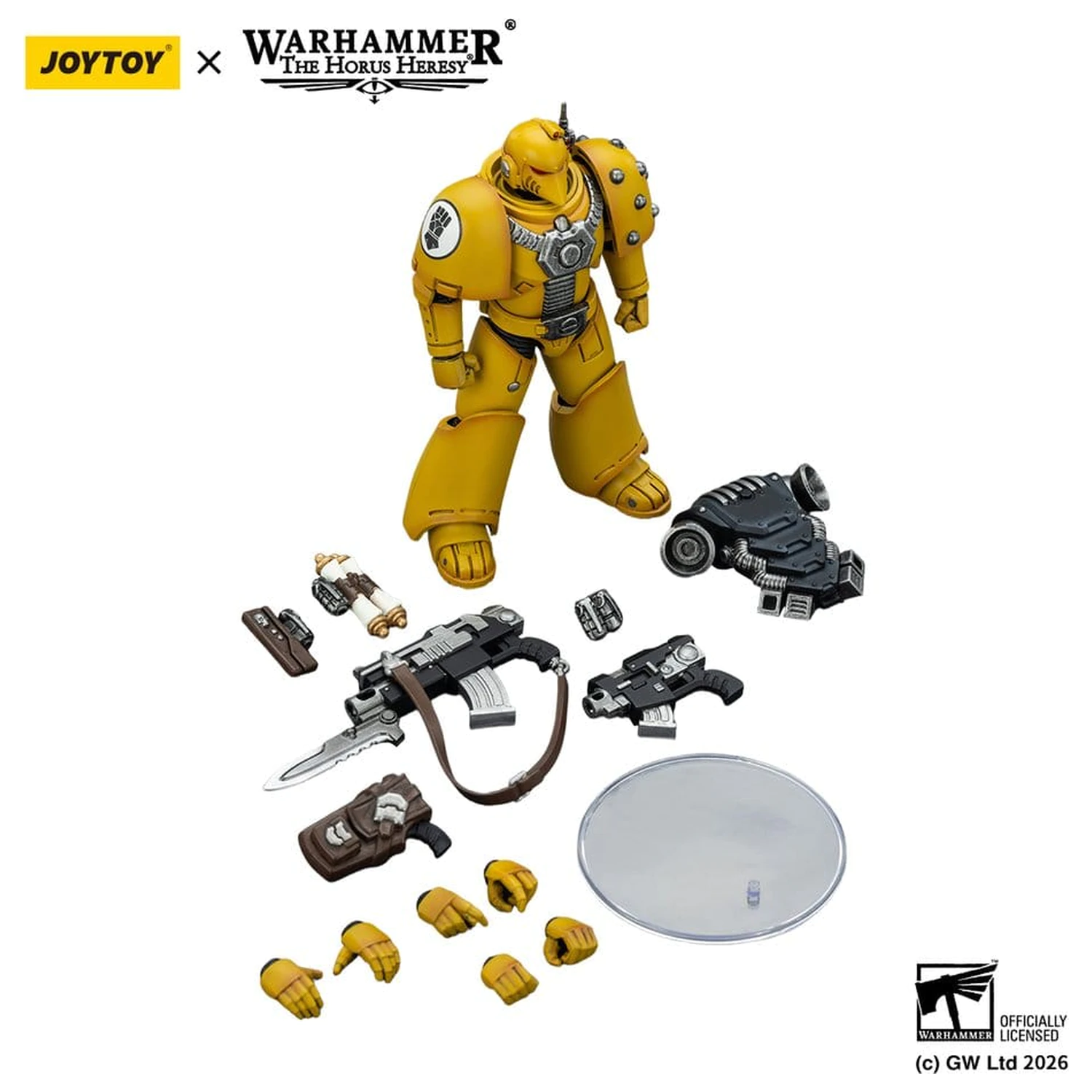 Warhammer The Horus Heresy figurka akcji Imperial Fist MKVI Tactical Legionary 12 cm zdjęcie produktu