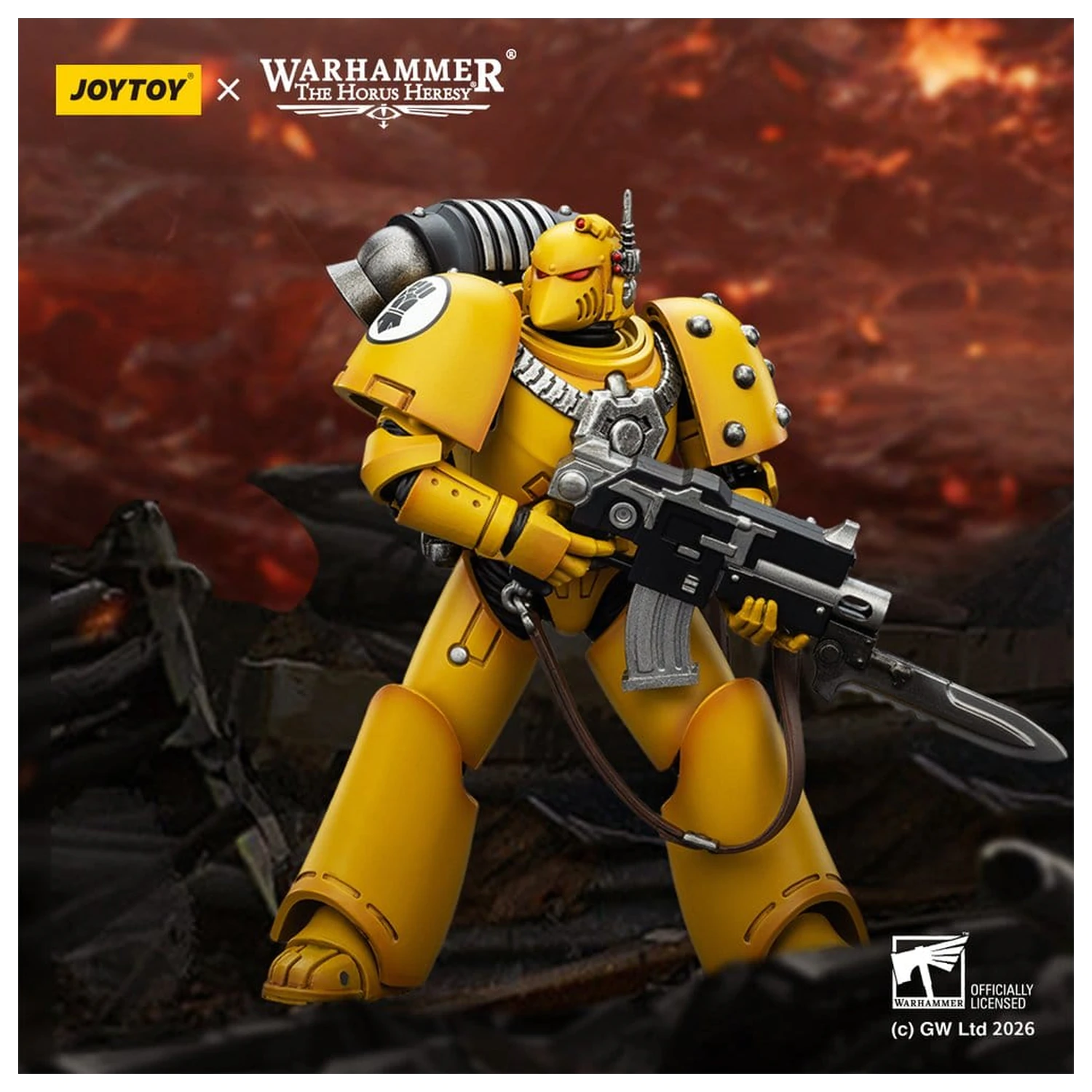 Warhammer The Horus Heresy figurka akcji Imperial Fist MKVI Tactical Legionary 12 cm zdjęcie produktu