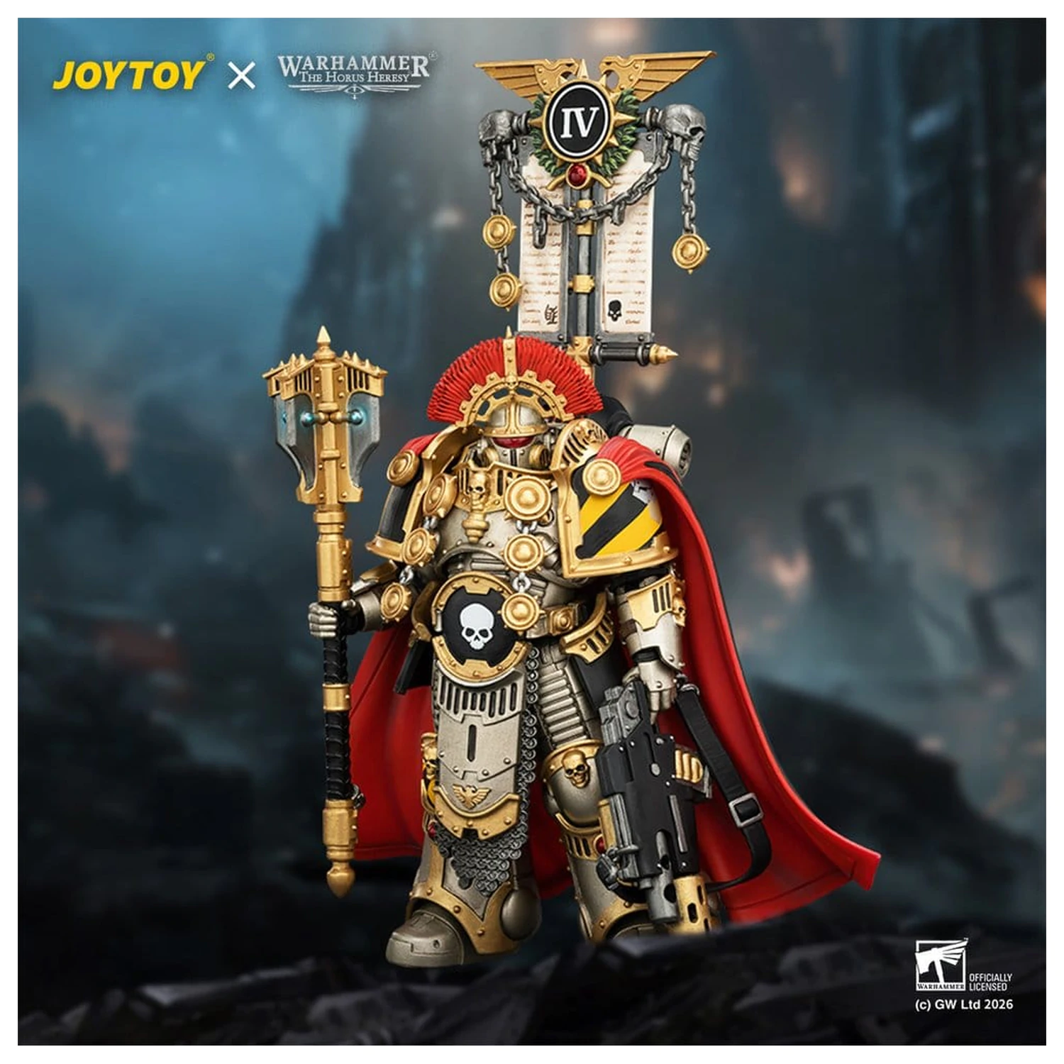 Warhammer The Horus Heresy figurka akcji Iron Warriors Centurion 13 cm zdjęcie produktu