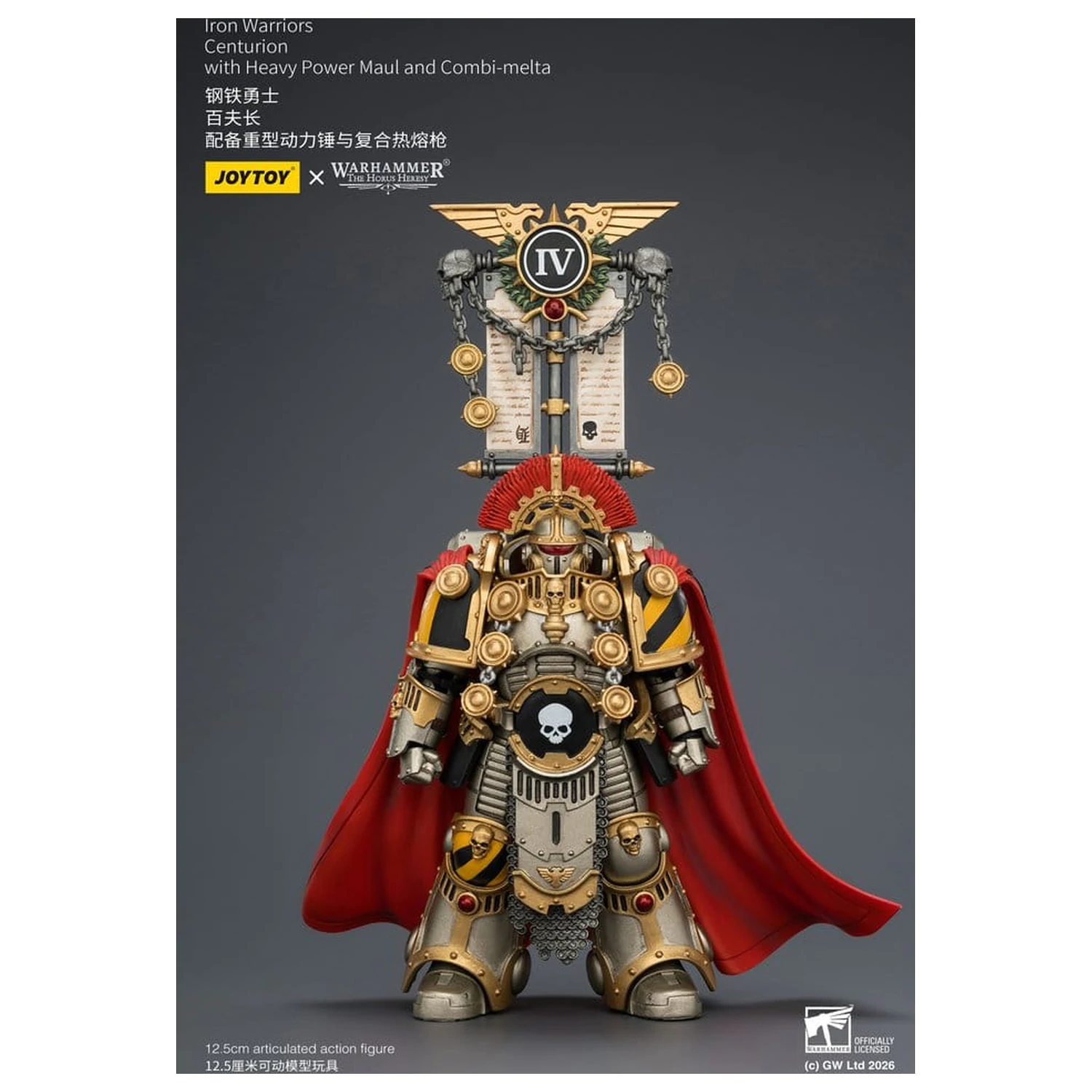 Warhammer The Horus Heresy figurka akcji Iron Warriors Centurion 13 cm zdjęcie produktu