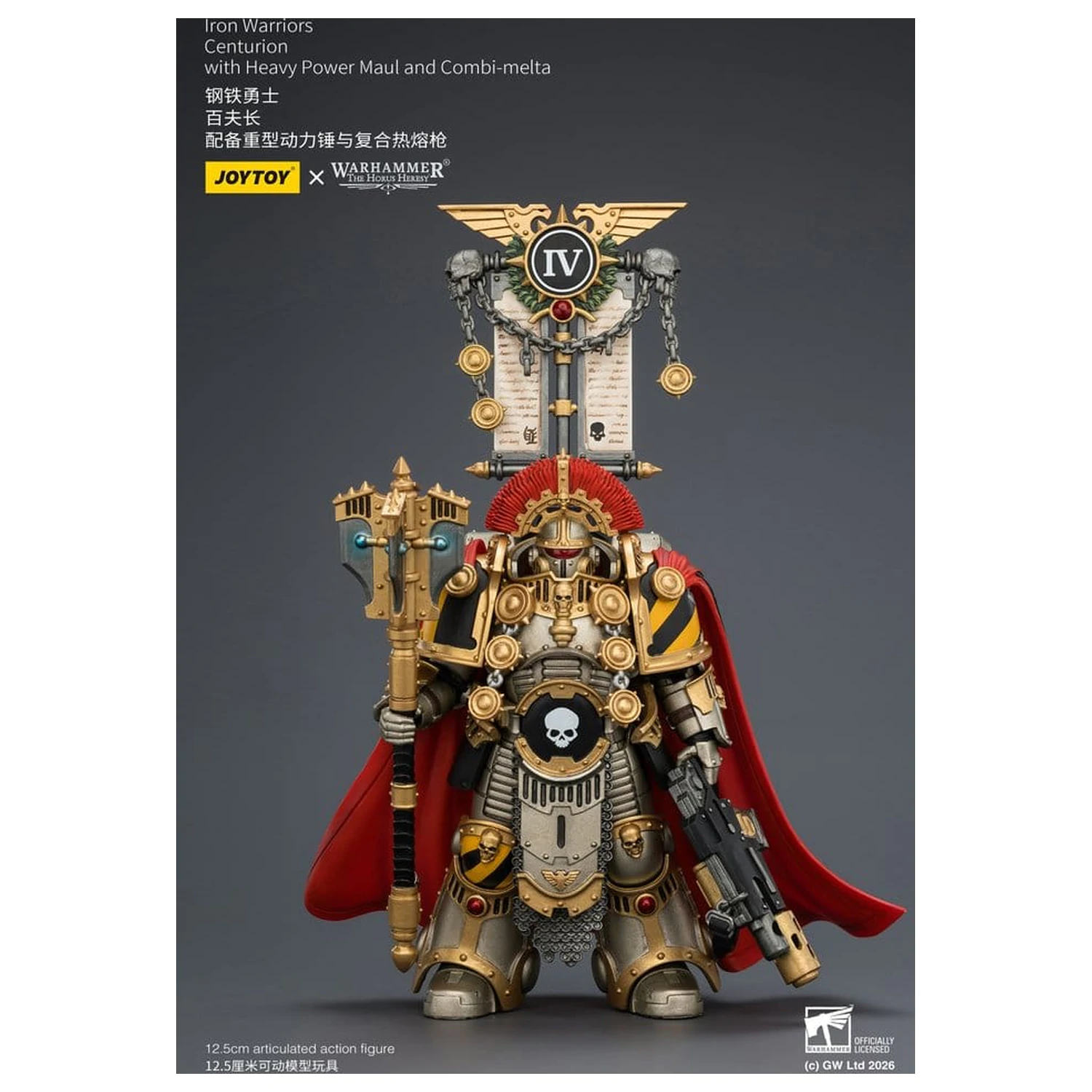 Warhammer The Horus Heresy figurka akcji Iron Warriors Centurion 13 cm zdjęcie produktu