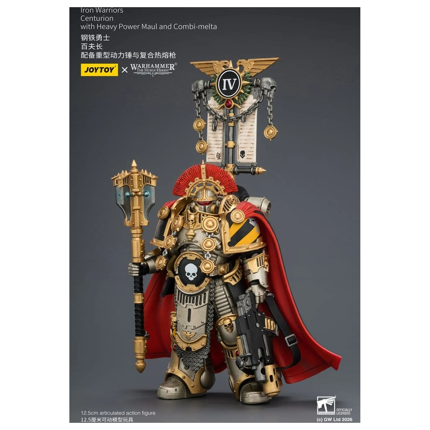 Warhammer The Horus Heresy figurka akcji Iron Warriors Centurion 13 cm zdjęcie produktu