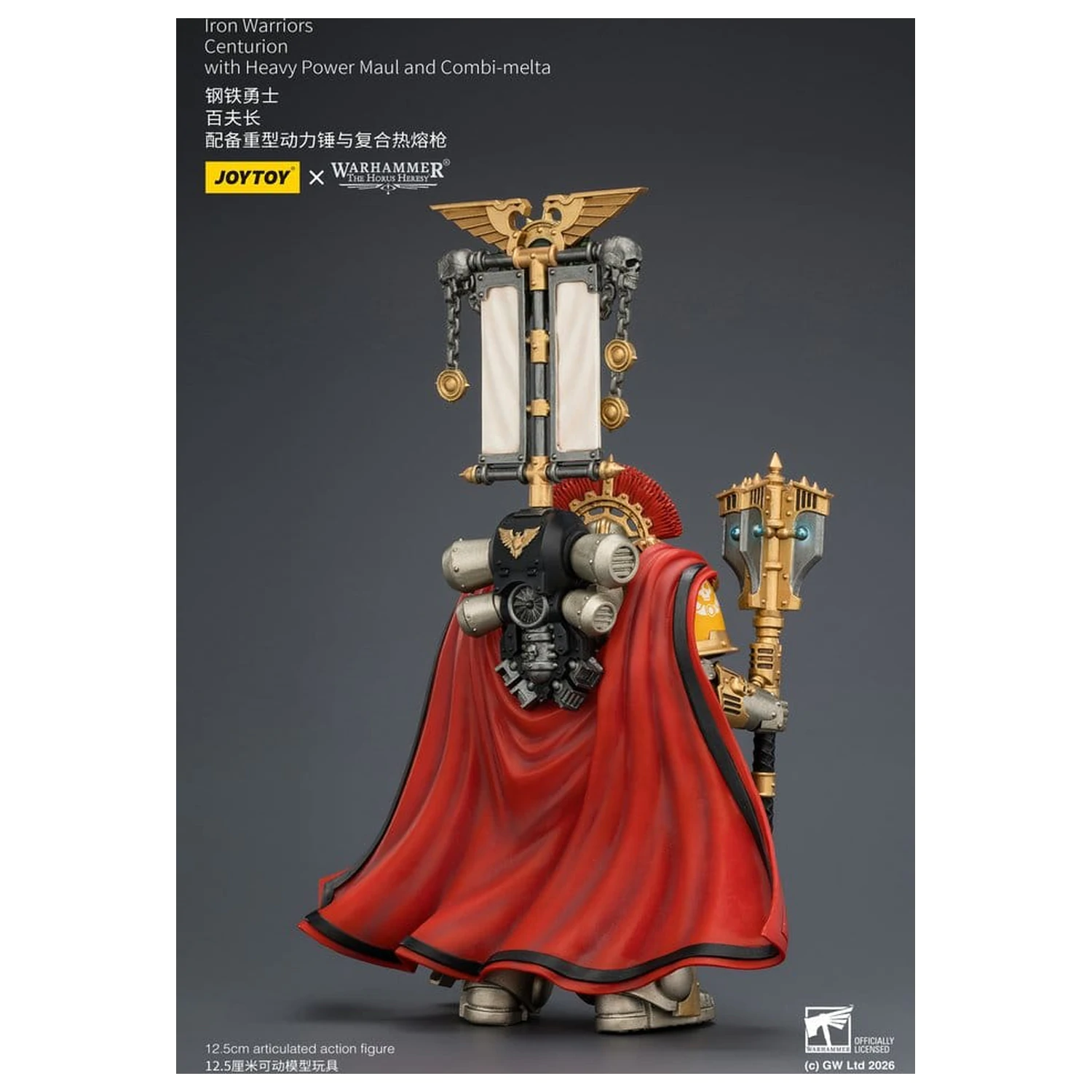 Warhammer The Horus Heresy figurka akcji Iron Warriors Centurion 13 cm zdjęcie produktu