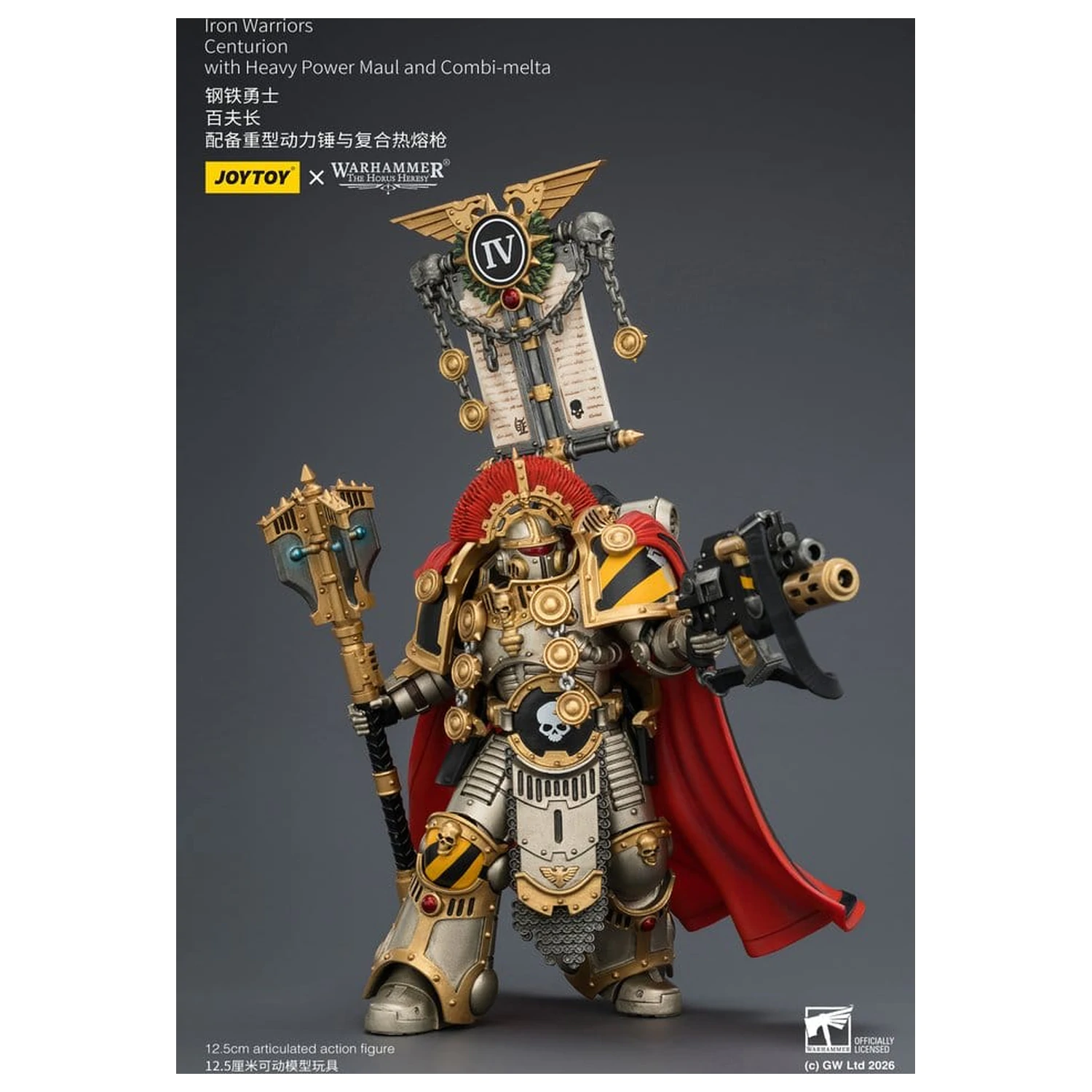 Warhammer The Horus Heresy figurka akcji Iron Warriors Centurion 13 cm zdjęcie produktu
