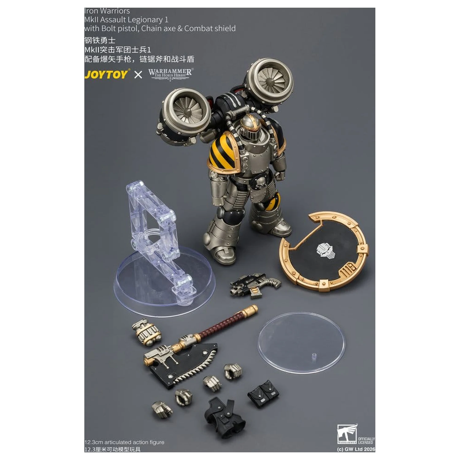 Warhammer The Horus Heresy figurka Iron Warriors MkII Assault Legionary 1 12 cm zdjęcie produktu
