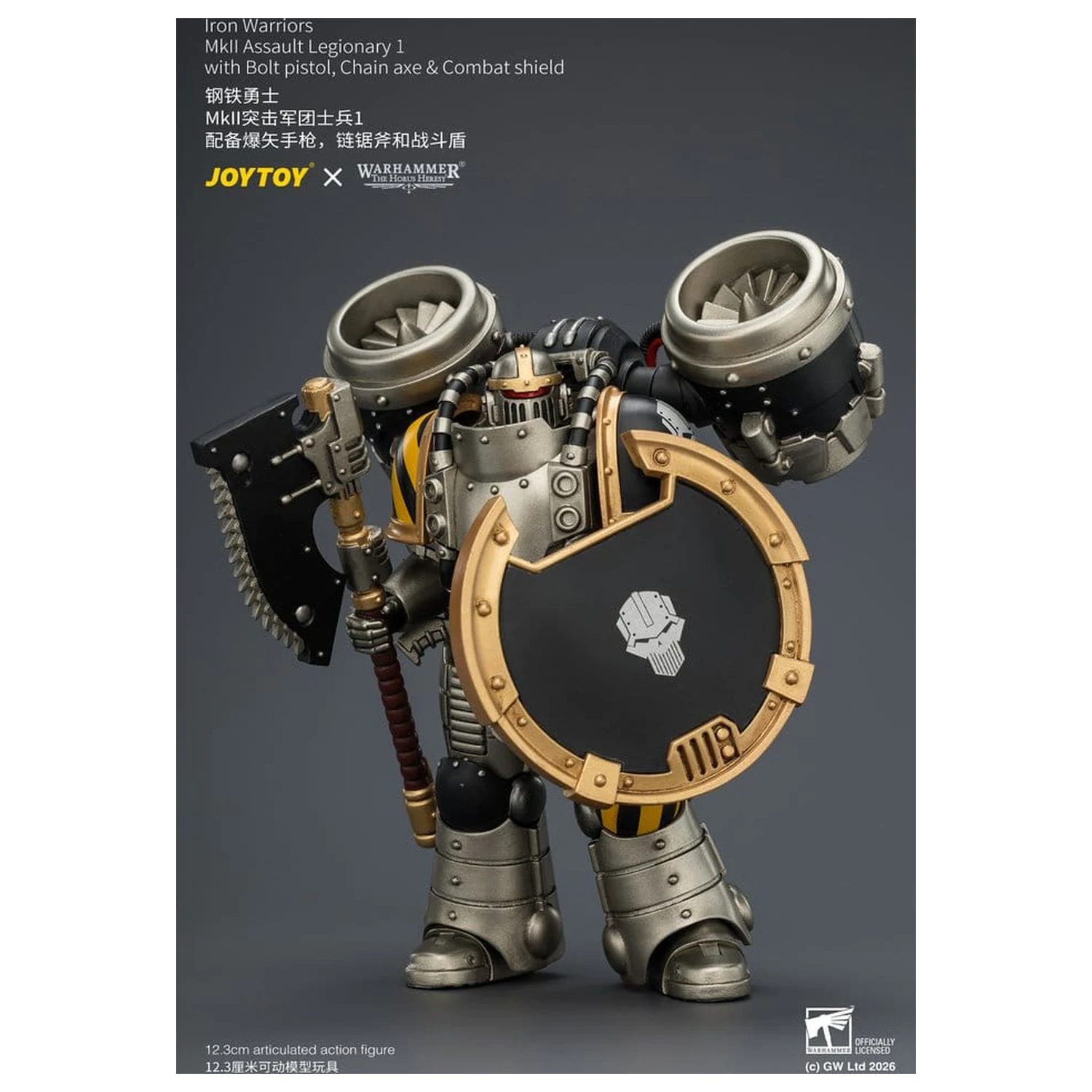 Warhammer The Horus Heresy figurka Iron Warriors MkII Assault Legionary 1 12 cm zdjęcie produktu
