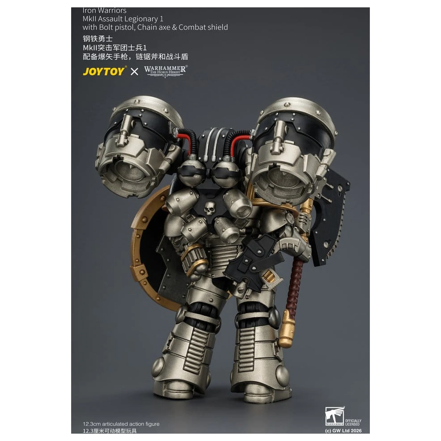 Warhammer The Horus Heresy figurka Iron Warriors MkII Assault Legionary 1 12 cm zdjęcie produktu