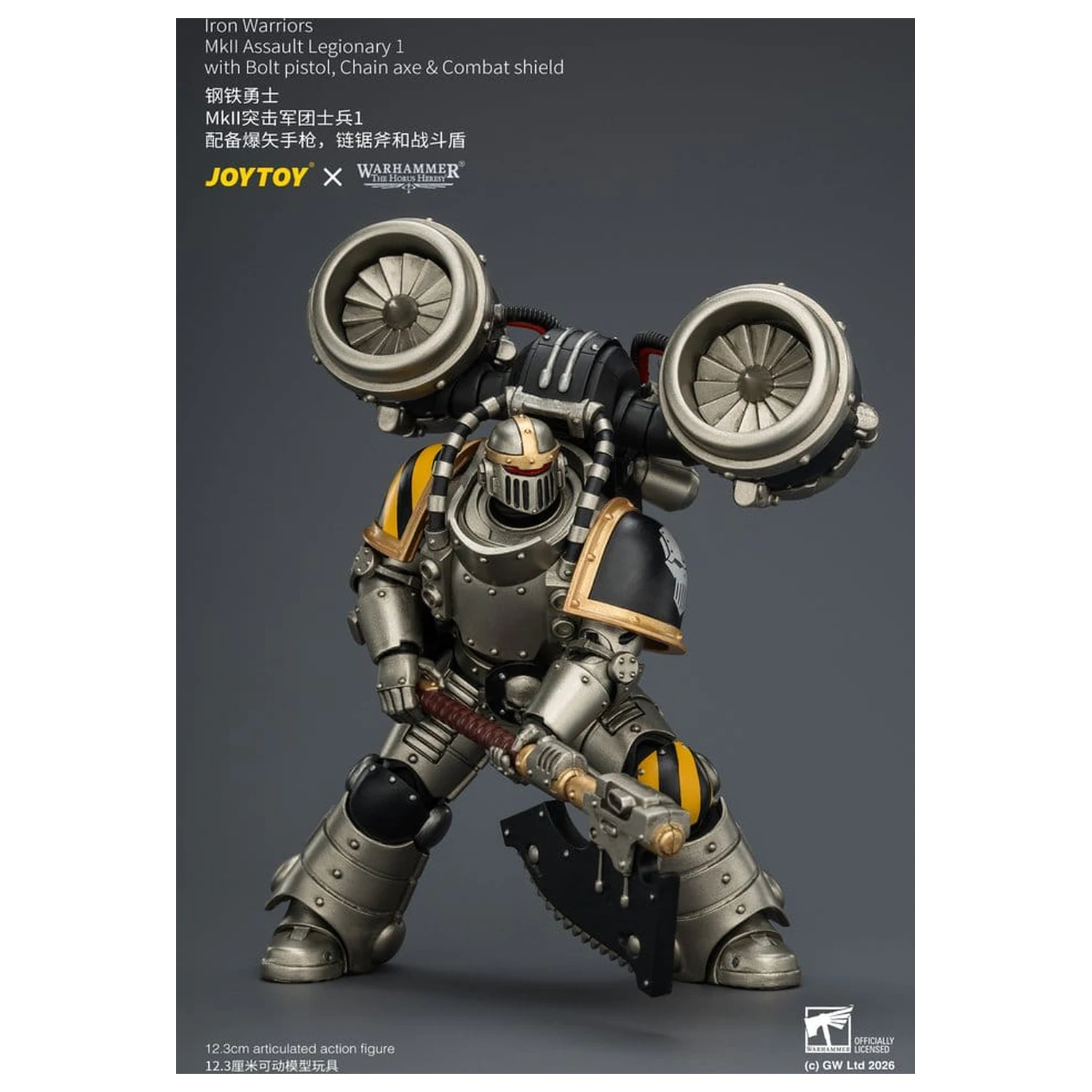 Warhammer The Horus Heresy figurka Iron Warriors MkII Assault Legionary 1 12 cm zdjęcie produktu