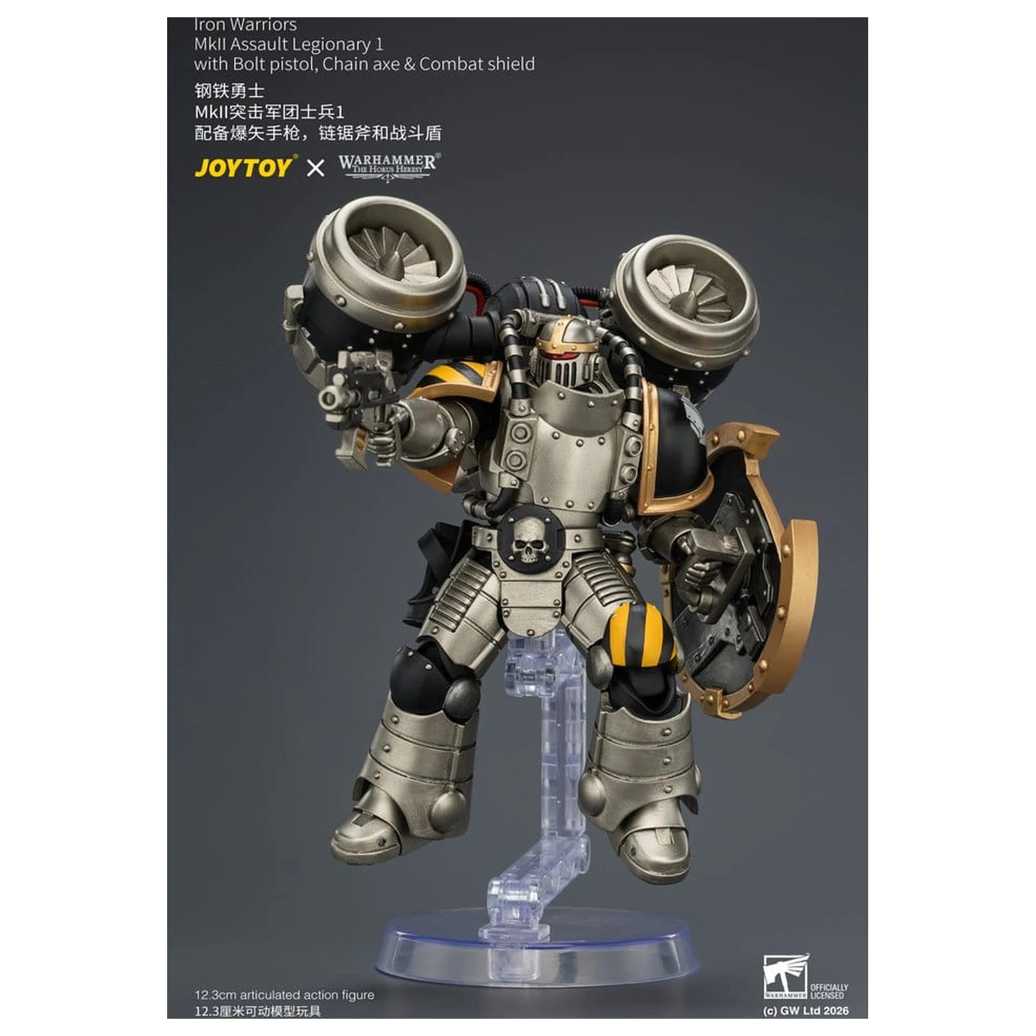 Warhammer The Horus Heresy figurka Iron Warriors MkII Assault Legionary 1 12 cm zdjęcie produktu