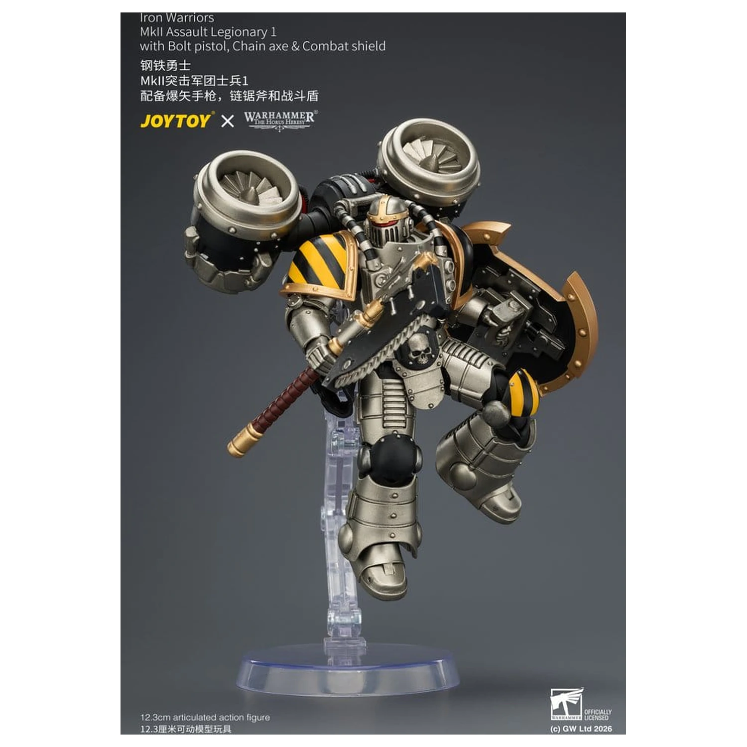 Warhammer The Horus Heresy figurka Iron Warriors MkII Assault Legionary 1 12 cm zdjęcie produktu
