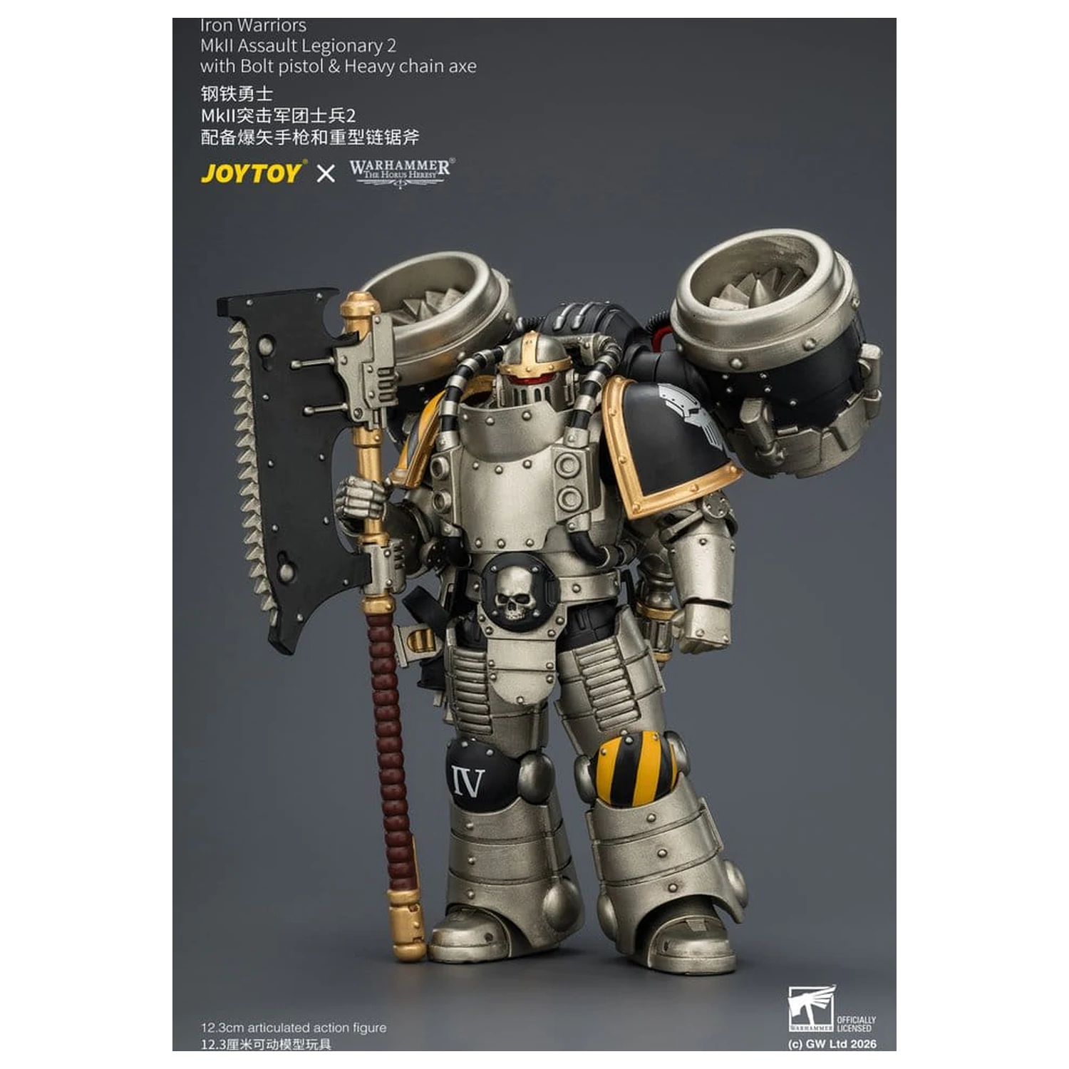 Warhammer The Horus Heresy figurka Iron Warriors MkII Assault Legionary 2 12 cm zdjęcie produktu