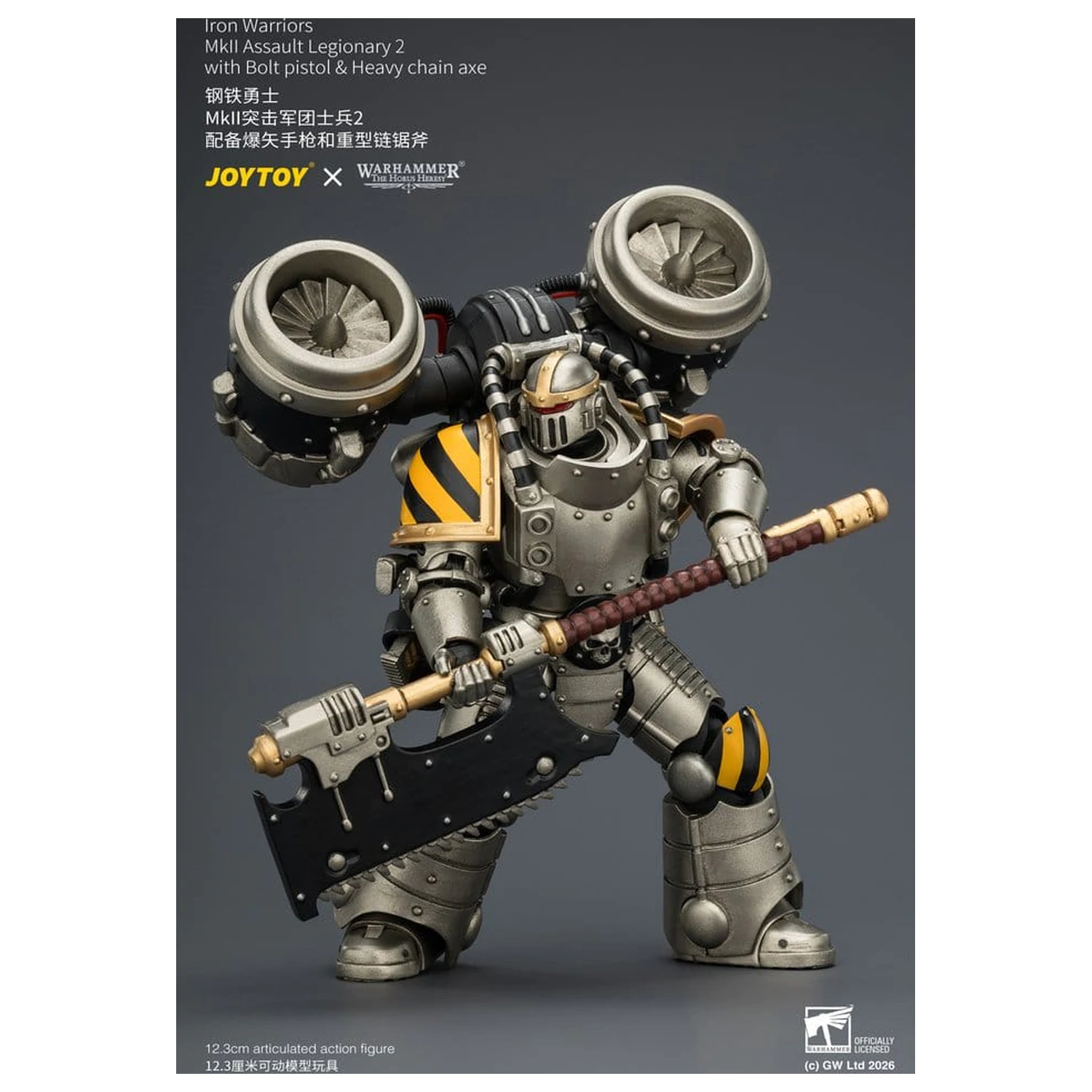 Warhammer The Horus Heresy figurka Iron Warriors MkII Assault Legionary 2 12 cm zdjęcie produktu