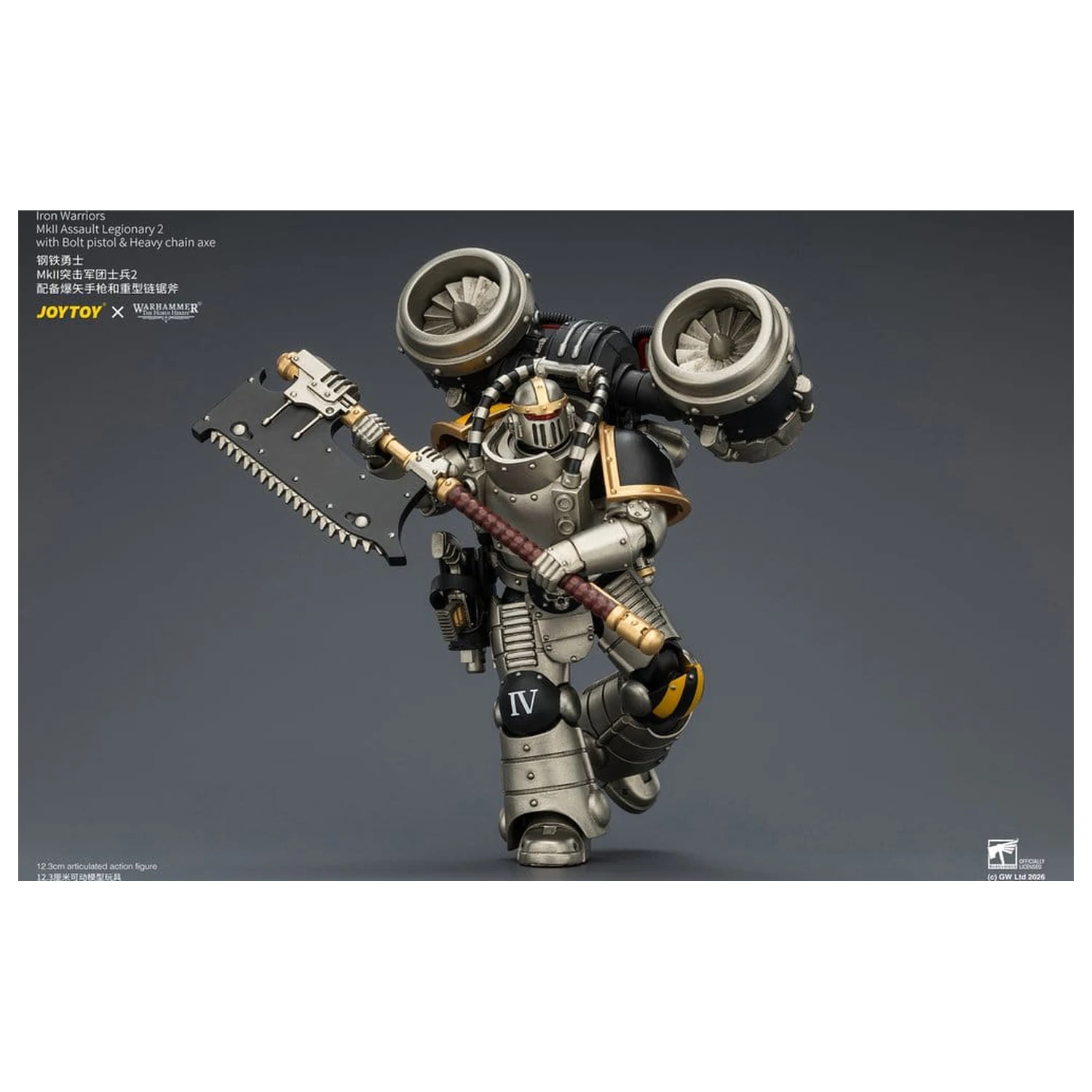 Warhammer The Horus Heresy figurka Iron Warriors MkII Assault Legionary 2 12 cm zdjęcie produktu