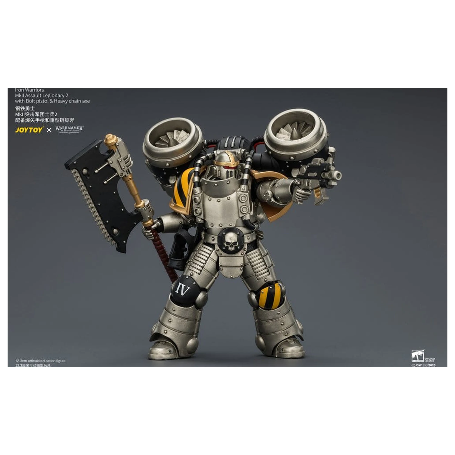 Warhammer The Horus Heresy figurka Iron Warriors MkII Assault Legionary 2 12 cm zdjęcie produktu