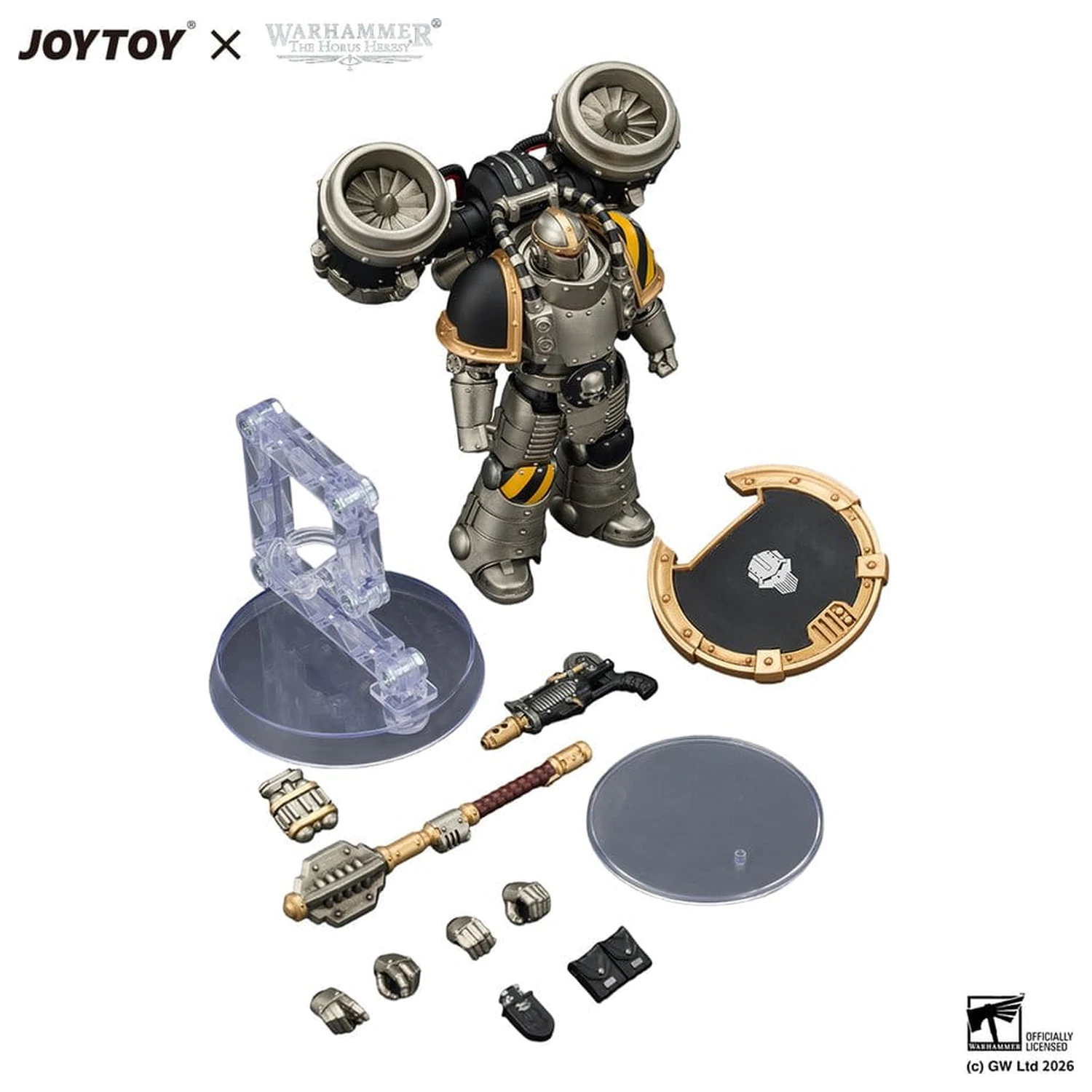 Warhammer The Horus Heresy figurka akcji Iron Warriors MkII Assault Sergeant 12 cm zdjęcie produktu