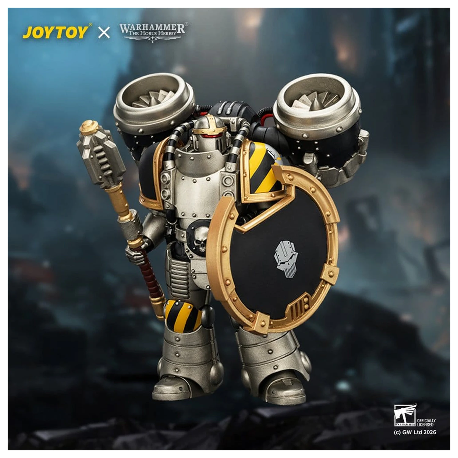 Warhammer The Horus Heresy figurka akcji Iron Warriors MkII Assault Sergeant 12 cm zdjęcie produktu