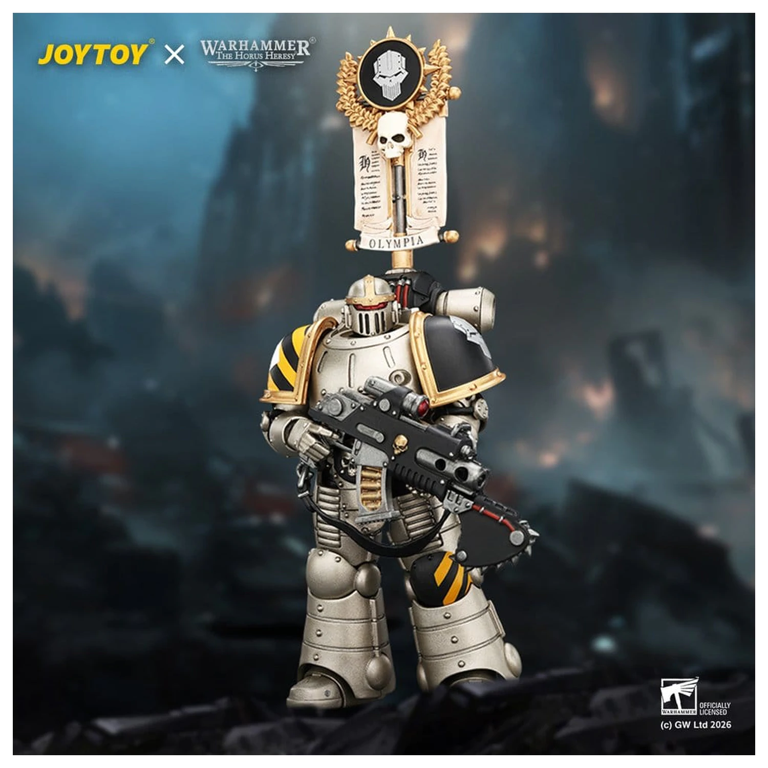 Warhammer The Horus Heresy figurka akcji Iron Warriors MkII Legionary 1:12, cm zdjęcie produktu