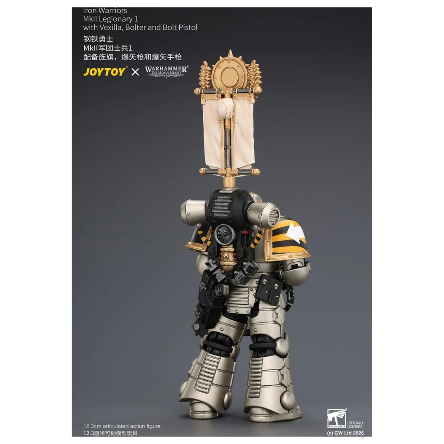 Warhammer The Horus Heresy figurka akcji Iron Warriors MkII Legionary 1:12, cm zdjęcie produktu