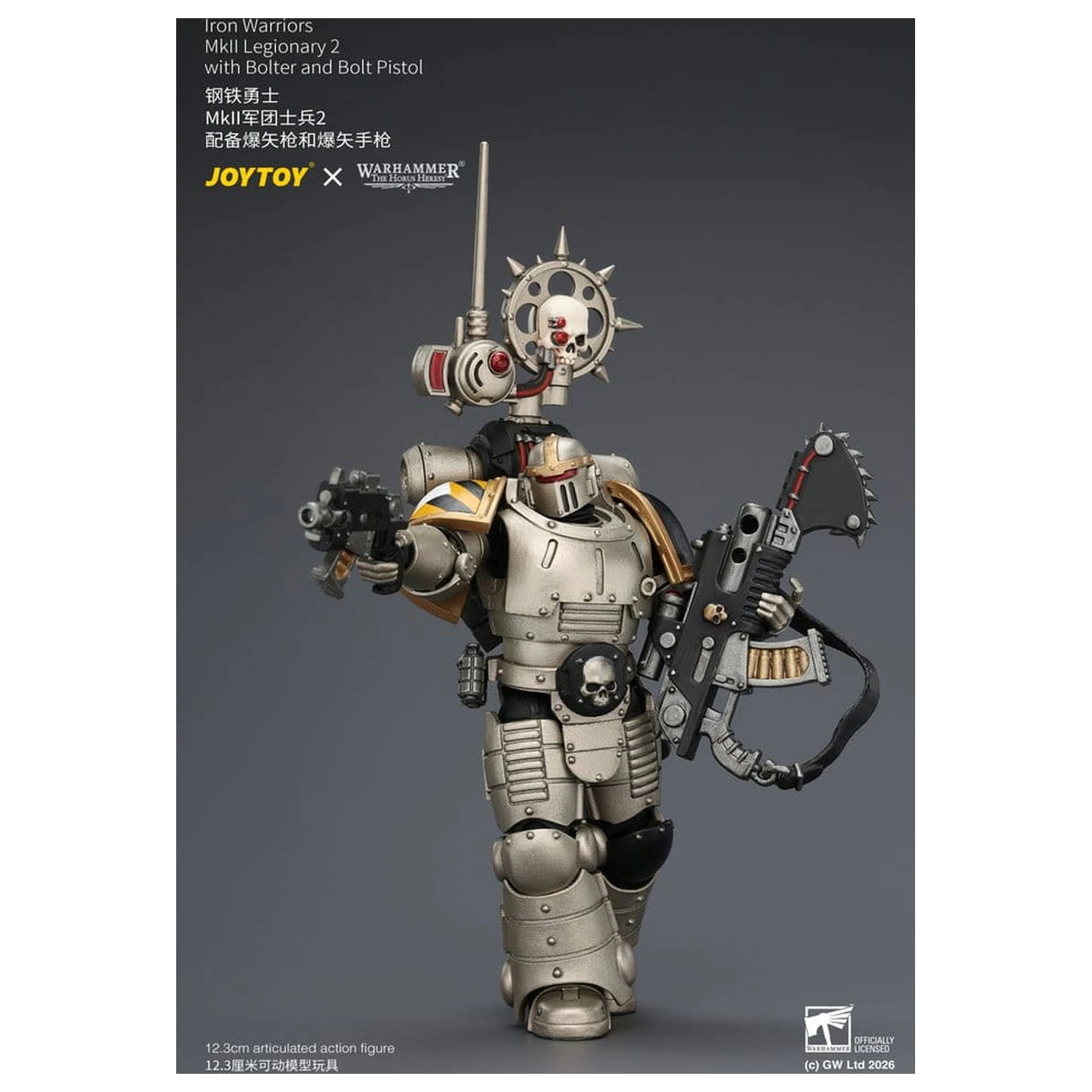 Warhammer The Horus Heresy figurka akcji Iron Warriors MkII Legionary 2 12 cm zdjęcie produktu
