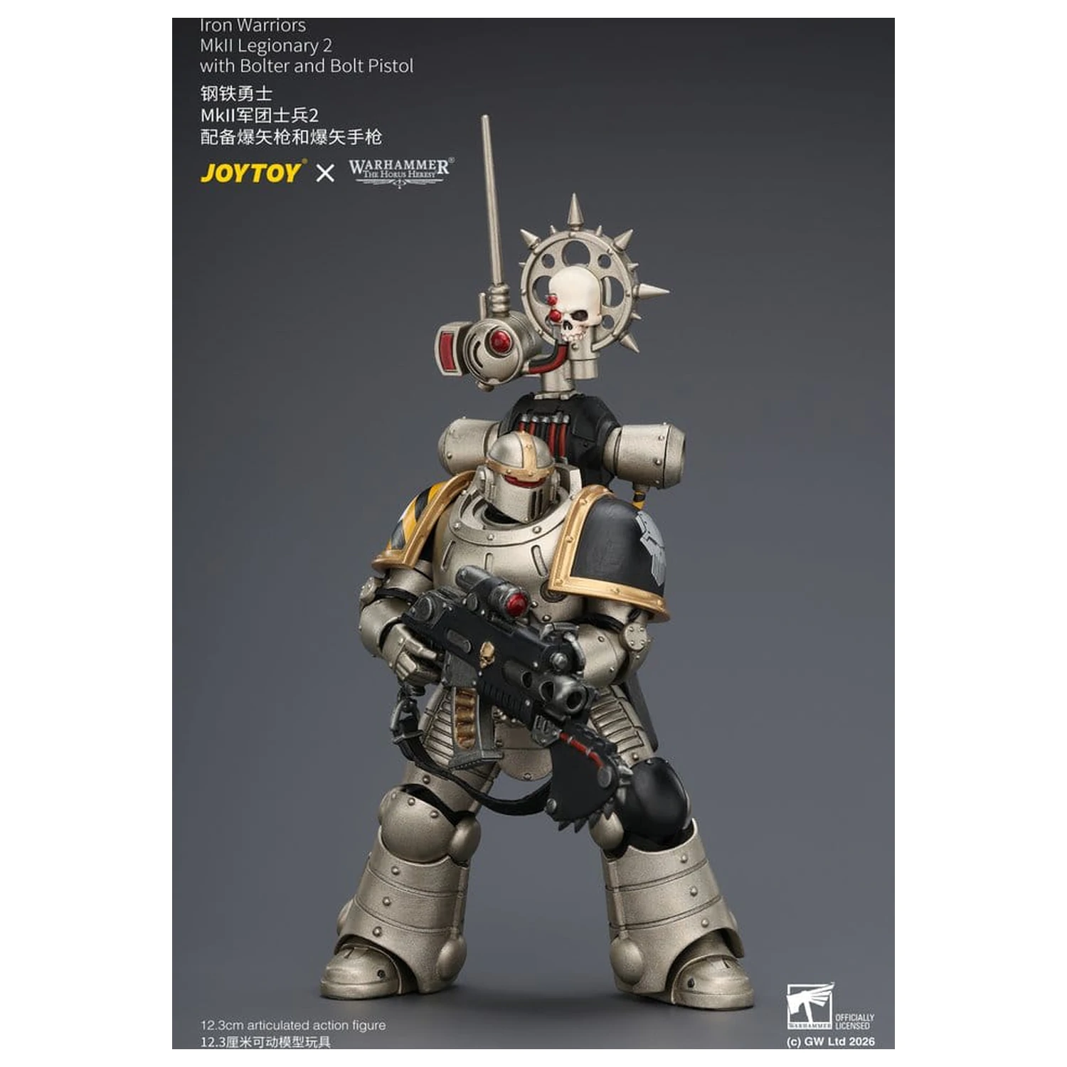 Warhammer The Horus Heresy figurka akcji Iron Warriors MkII Legionary 2 12 cm zdjęcie produktu