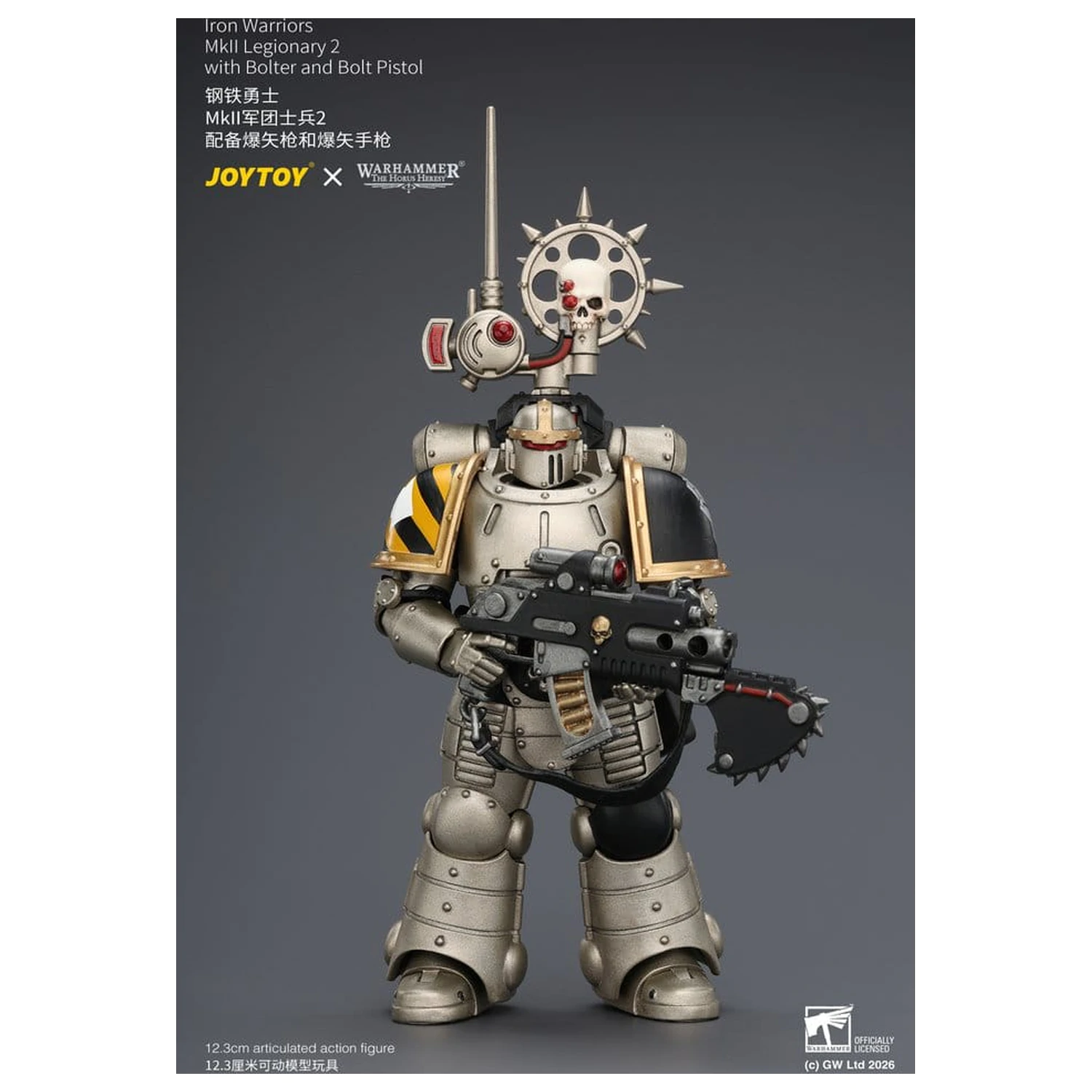 Warhammer The Horus Heresy figurka akcji Iron Warriors MkII Legionary 2 12 cm zdjęcie produktu