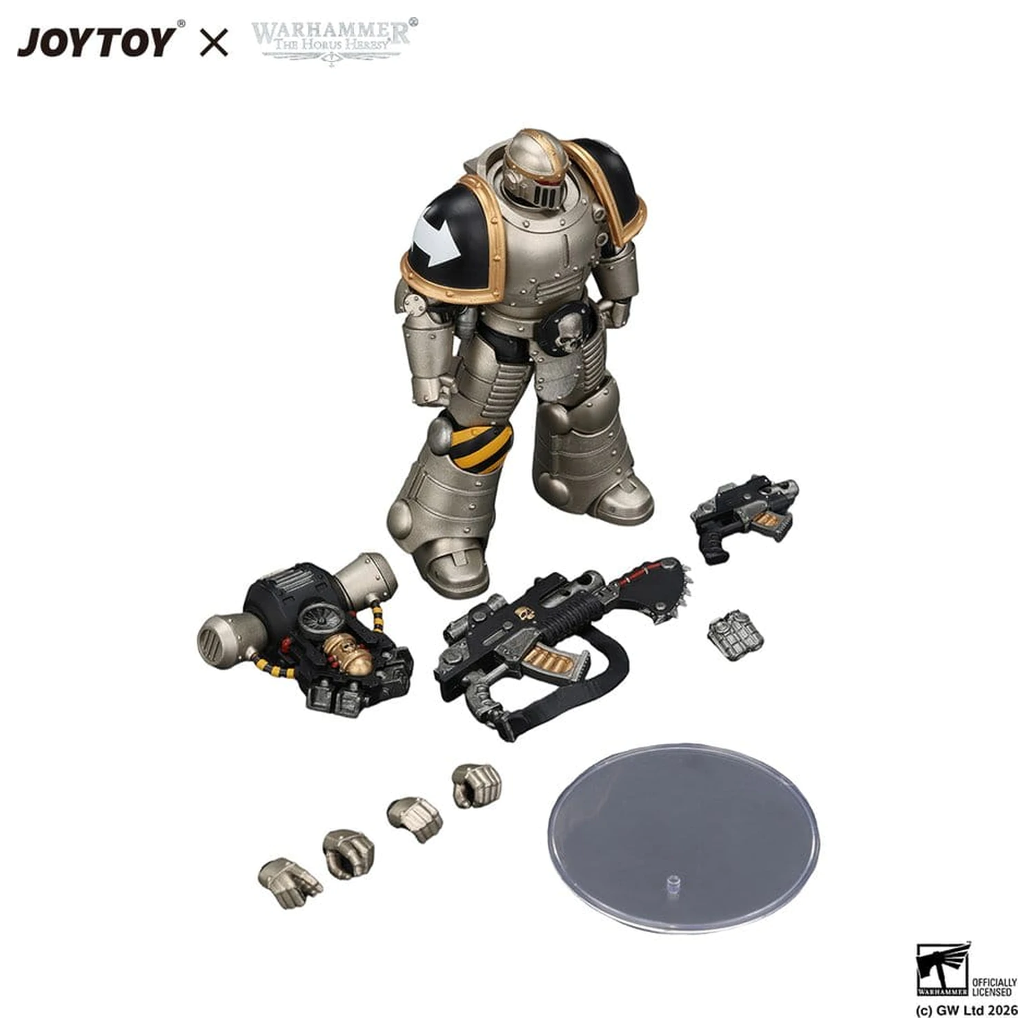 Warhammer The Horus Heresy figurka akcji Iron Warriors MkII Legionary 3 12 cm zdjęcie produktu