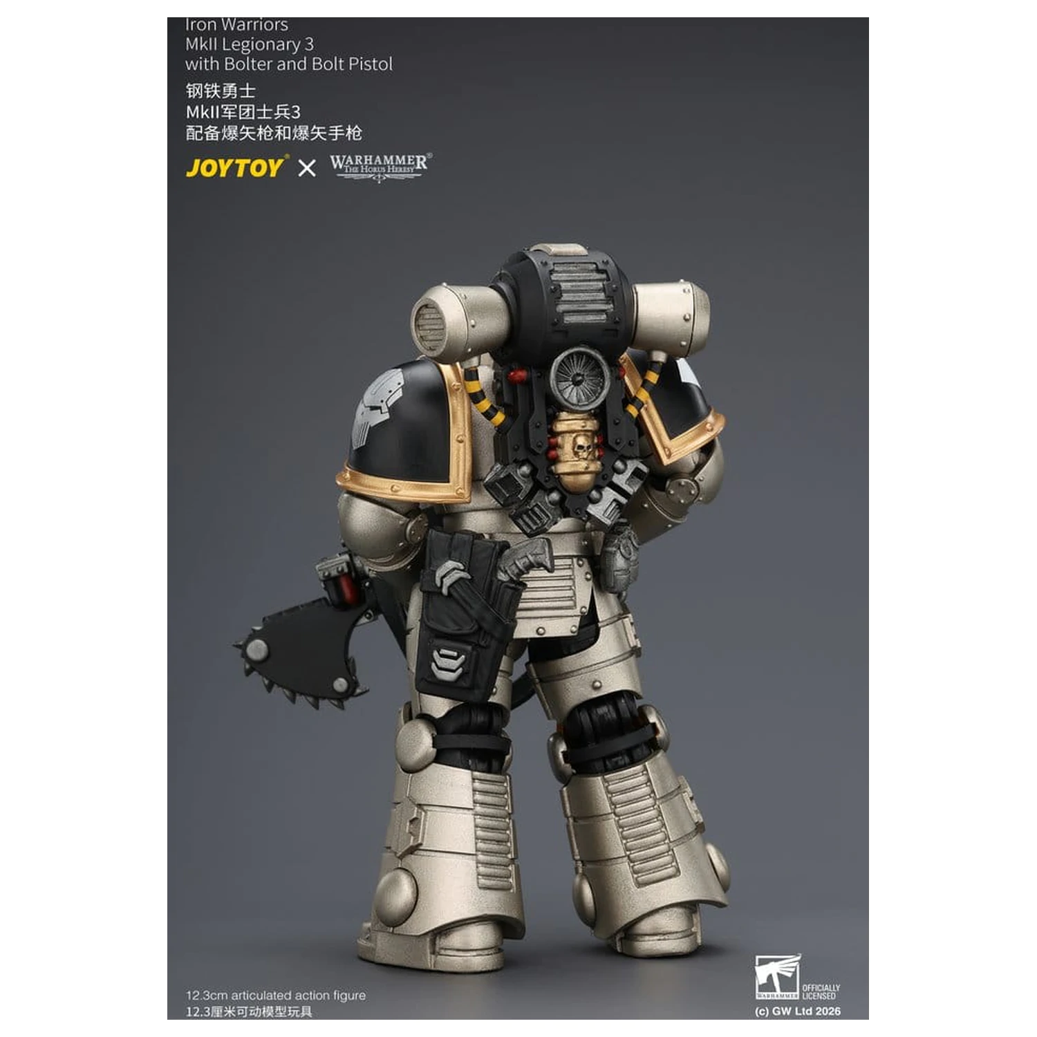 Warhammer The Horus Heresy figurka akcji Iron Warriors MkII Legionary 3 12 cm zdjęcie produktu