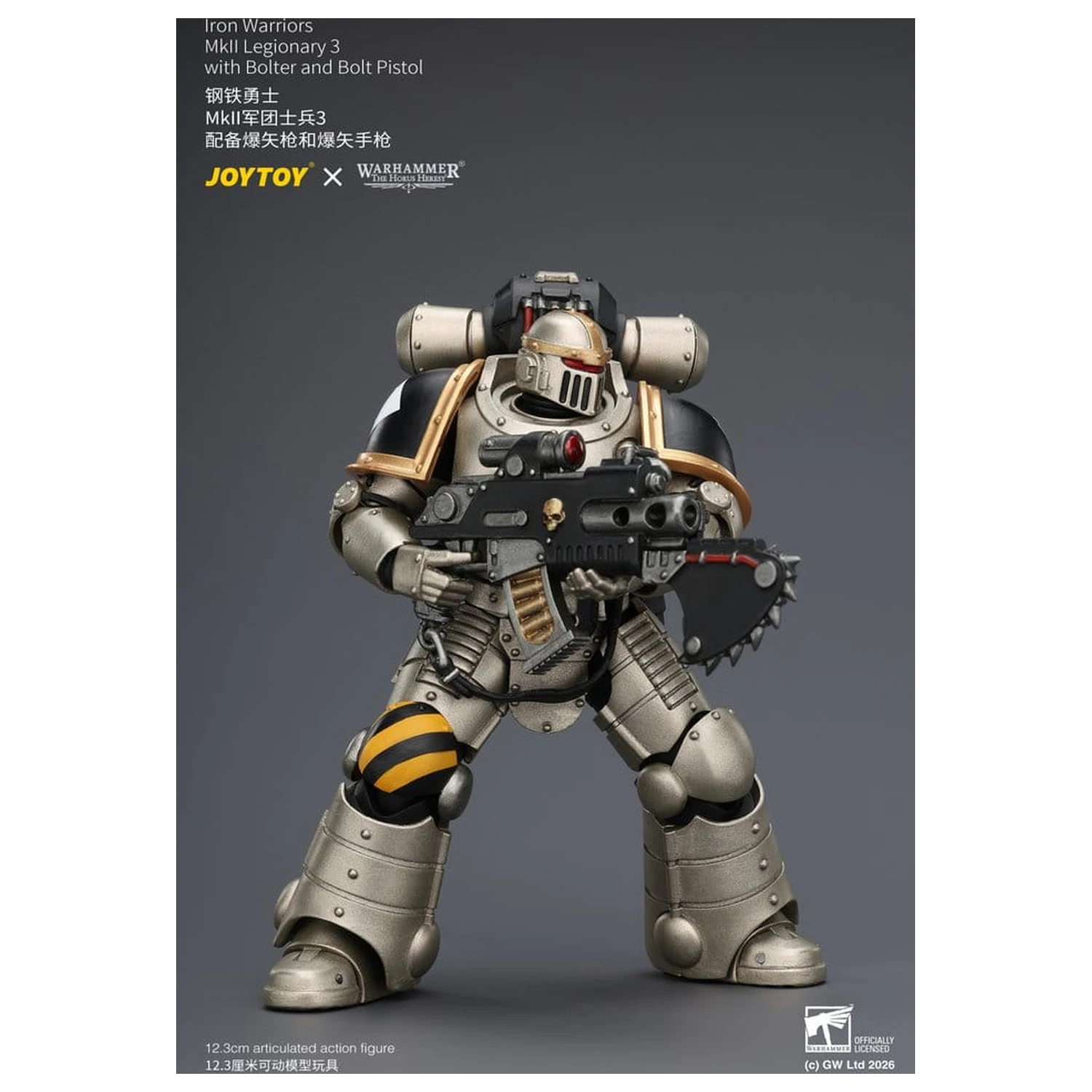 Warhammer The Horus Heresy figurka akcji Iron Warriors MkII Legionary 3 12 cm zdjęcie produktu