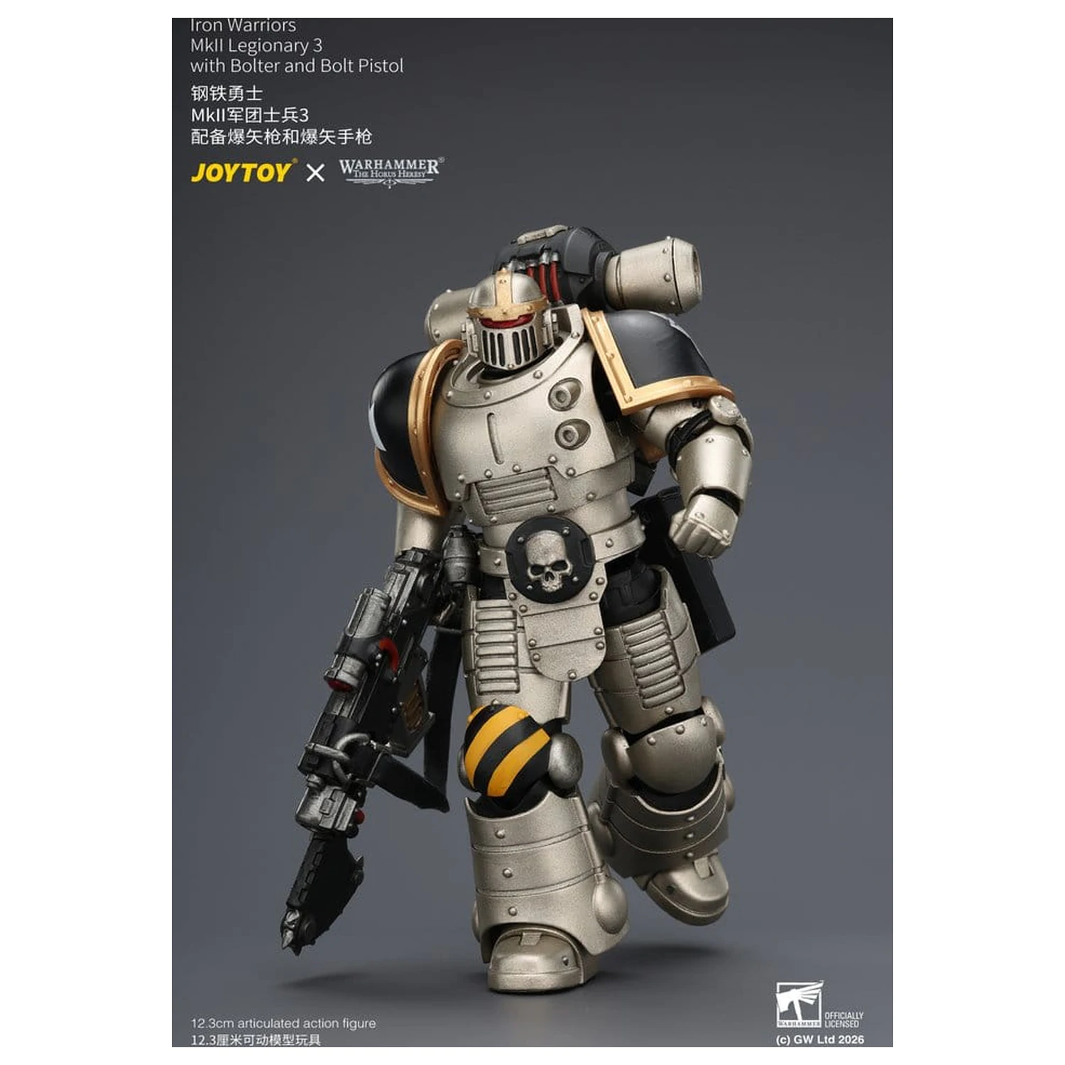 Warhammer The Horus Heresy figurka akcji Iron Warriors MkII Legionary 3 12 cm zdjęcie produktu