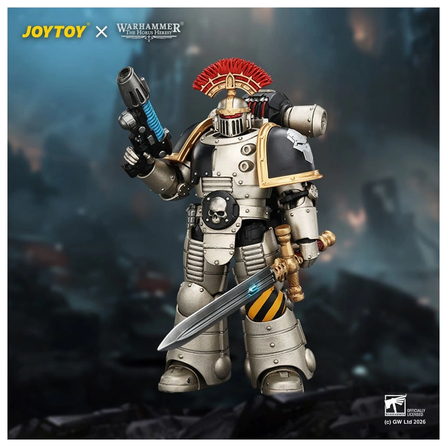 Warhammer The Horus Heresy figurka akcji Iron Warriors MkII Tactical Sergeant 12 cm zdjęcie produktu