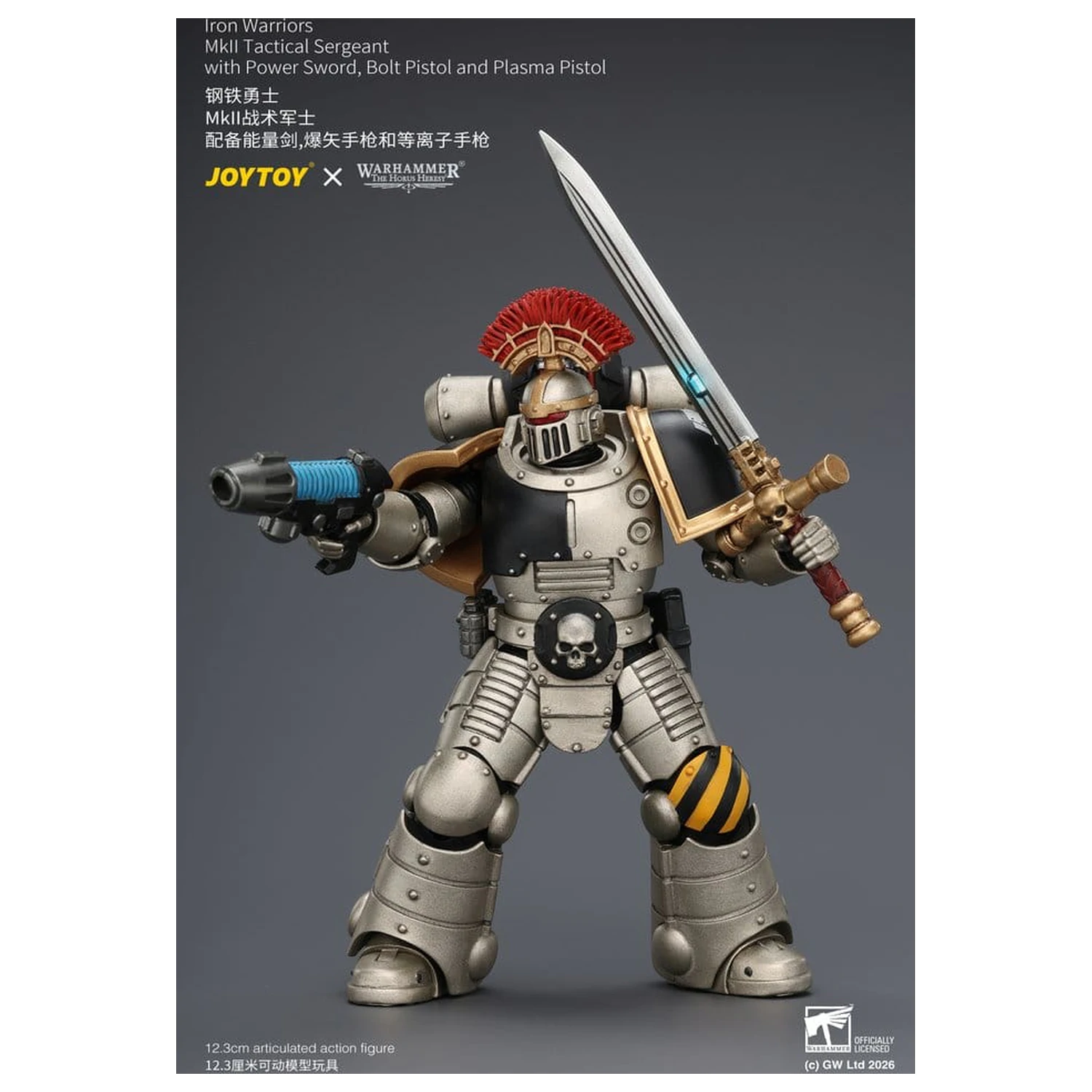 Warhammer The Horus Heresy figurka akcji Iron Warriors MkII Tactical Sergeant 12 cm zdjęcie produktu