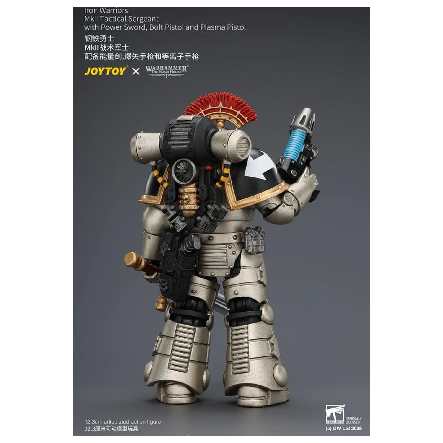 Warhammer The Horus Heresy figurka akcji Iron Warriors MkII Tactical Sergeant 12 cm zdjęcie produktu