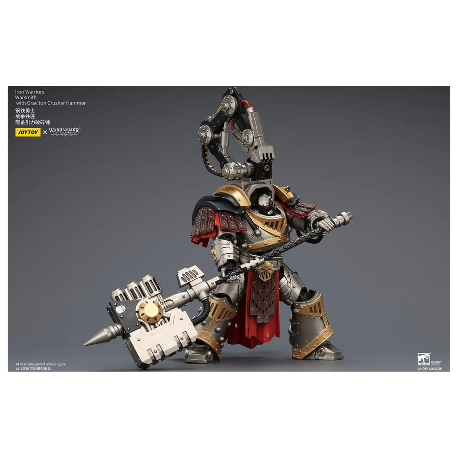 Warhammer The Horus Heresy figurka Iron Warriors Warsmith 14 cm zdjęcie produktu