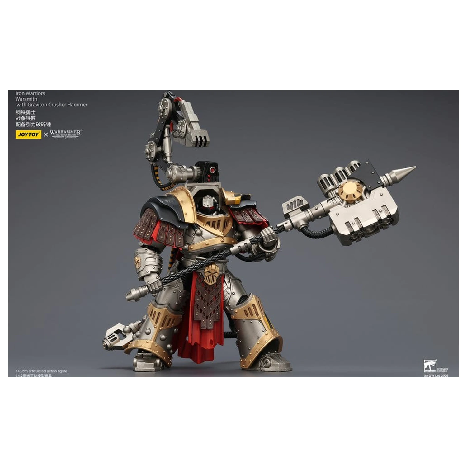 Warhammer The Horus Heresy figurka Iron Warriors Warsmith 14 cm zdjęcie produktu