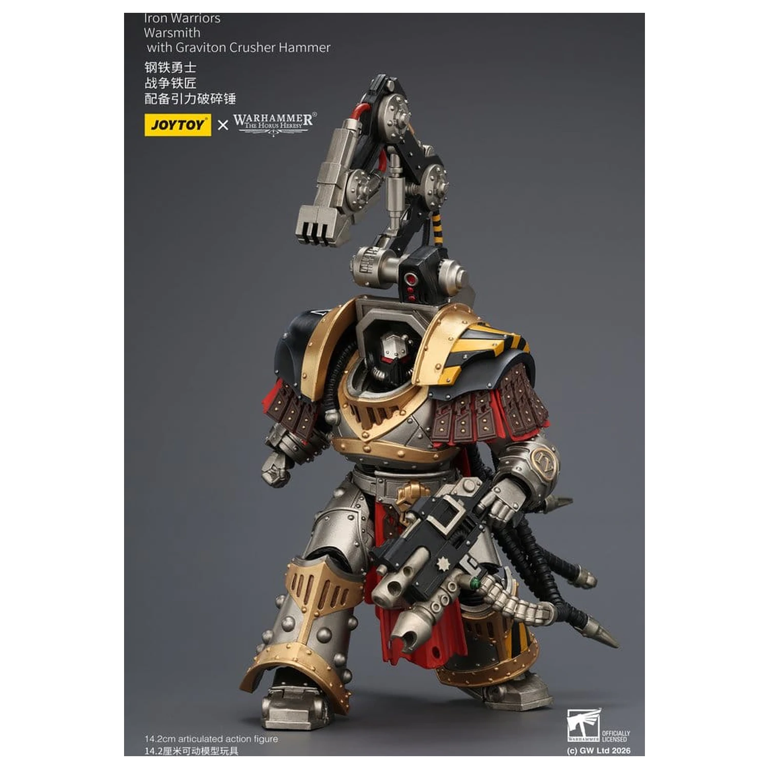 Warhammer The Horus Heresy figurka Iron Warriors Warsmith 14 cm zdjęcie produktu