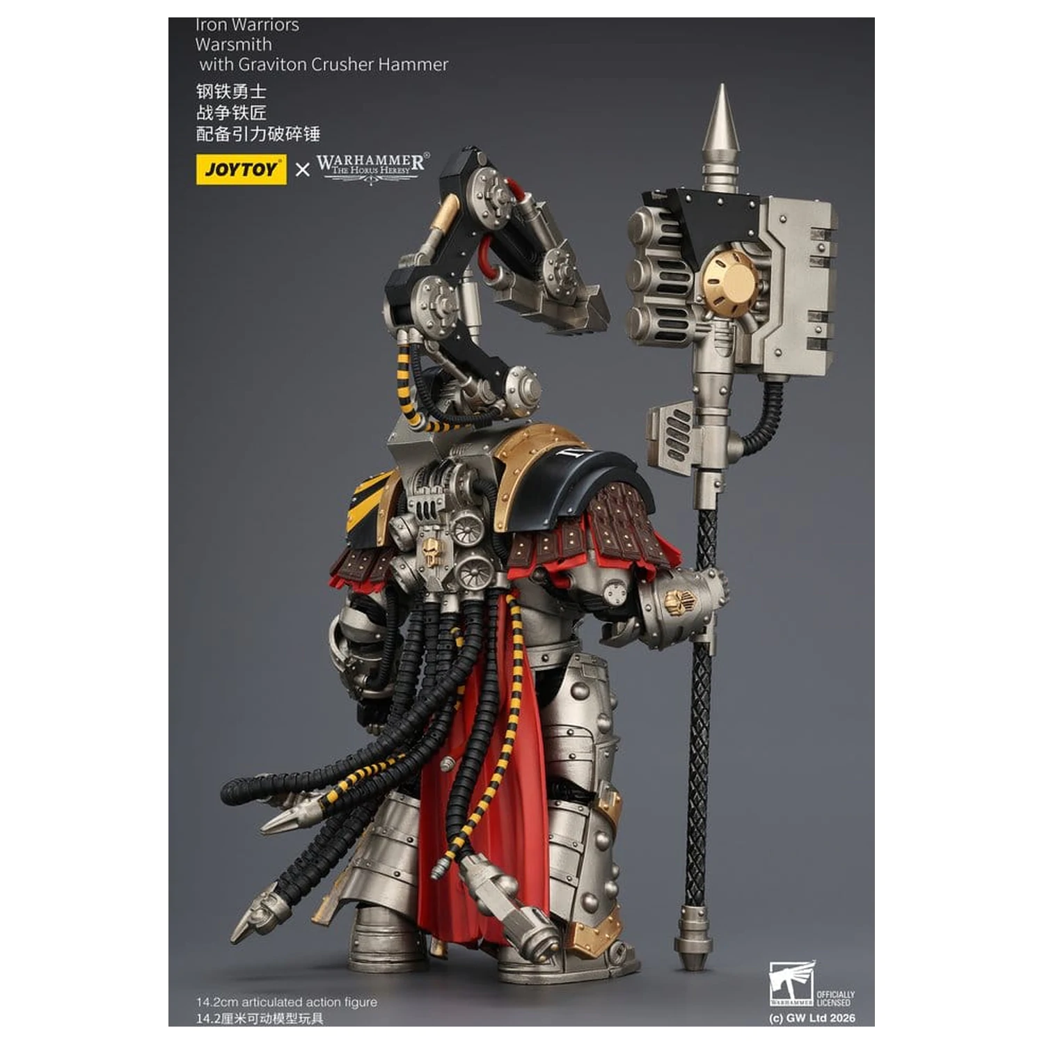 Warhammer The Horus Heresy figurka Iron Warriors Warsmith 14 cm zdjęcie produktu