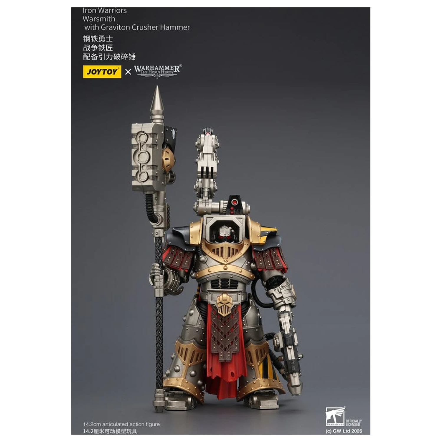 Warhammer The Horus Heresy figurka Iron Warriors Warsmith 14 cm zdjęcie produktu