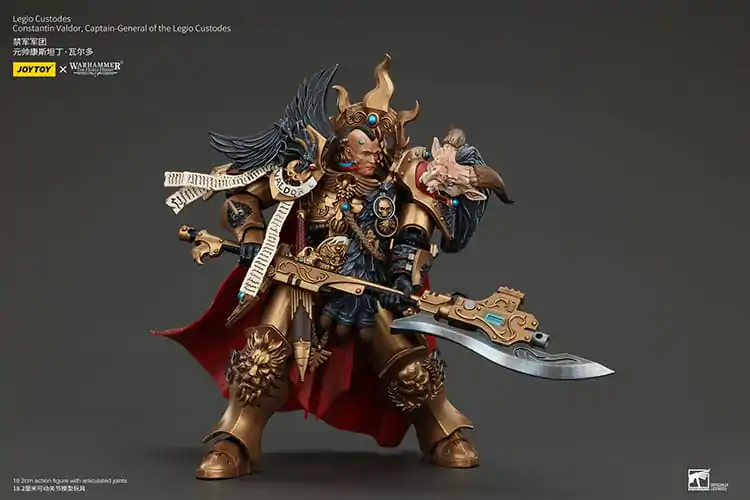 Warhammer The Horus Heresy Figurka Akcji Legio Custodes Constantin Valdor Captain-General of the Legio Custodes 25 cm zdjęcie produktu