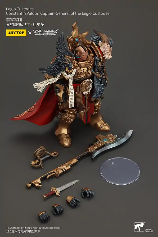 Warhammer The Horus Heresy Figurka Akcji Legio Custodes Constantin Valdor Captain-General of the Legio Custodes 25 cm zdjęcie produktu